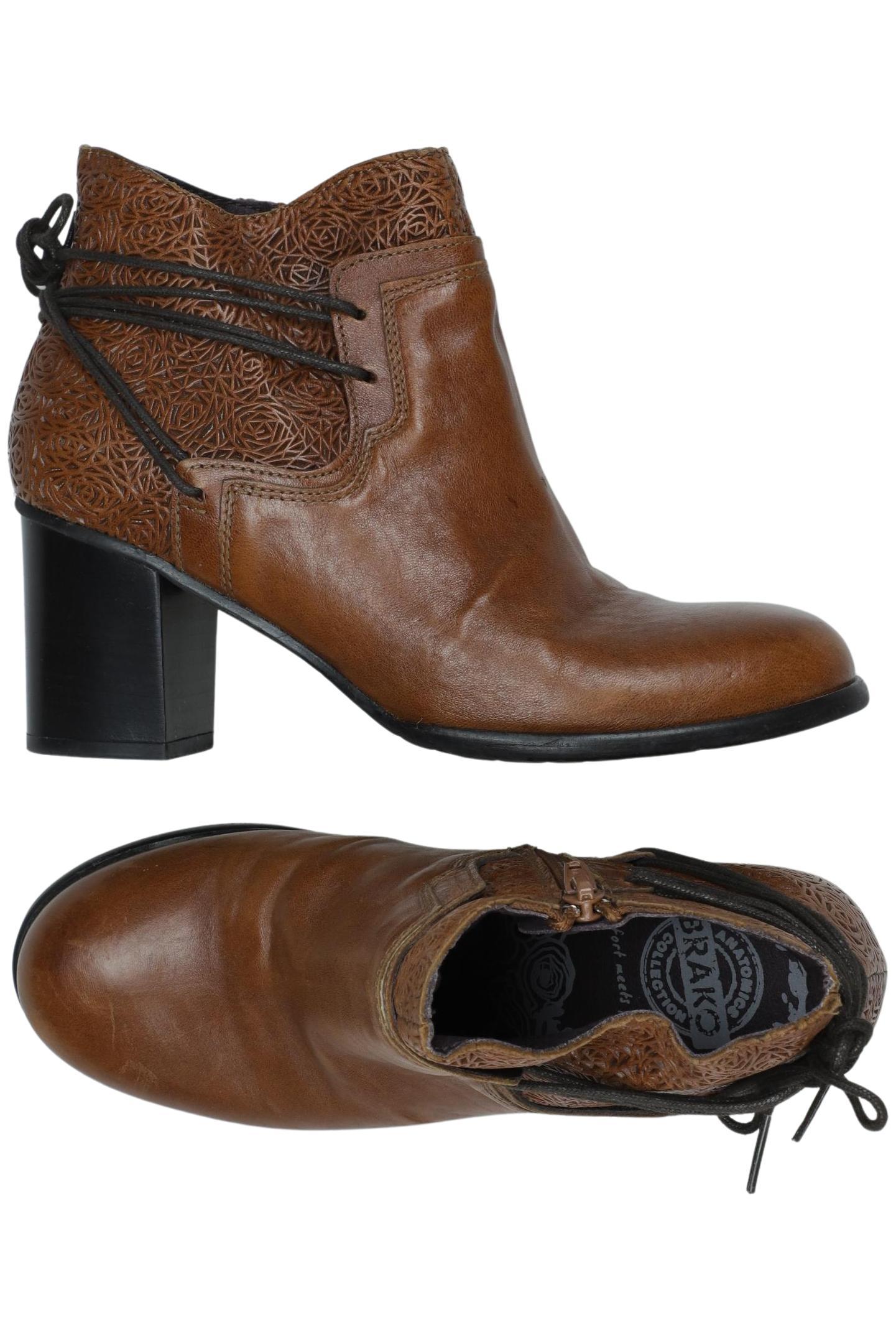 

Brako Damen Stiefelette, braun, Gr. 37