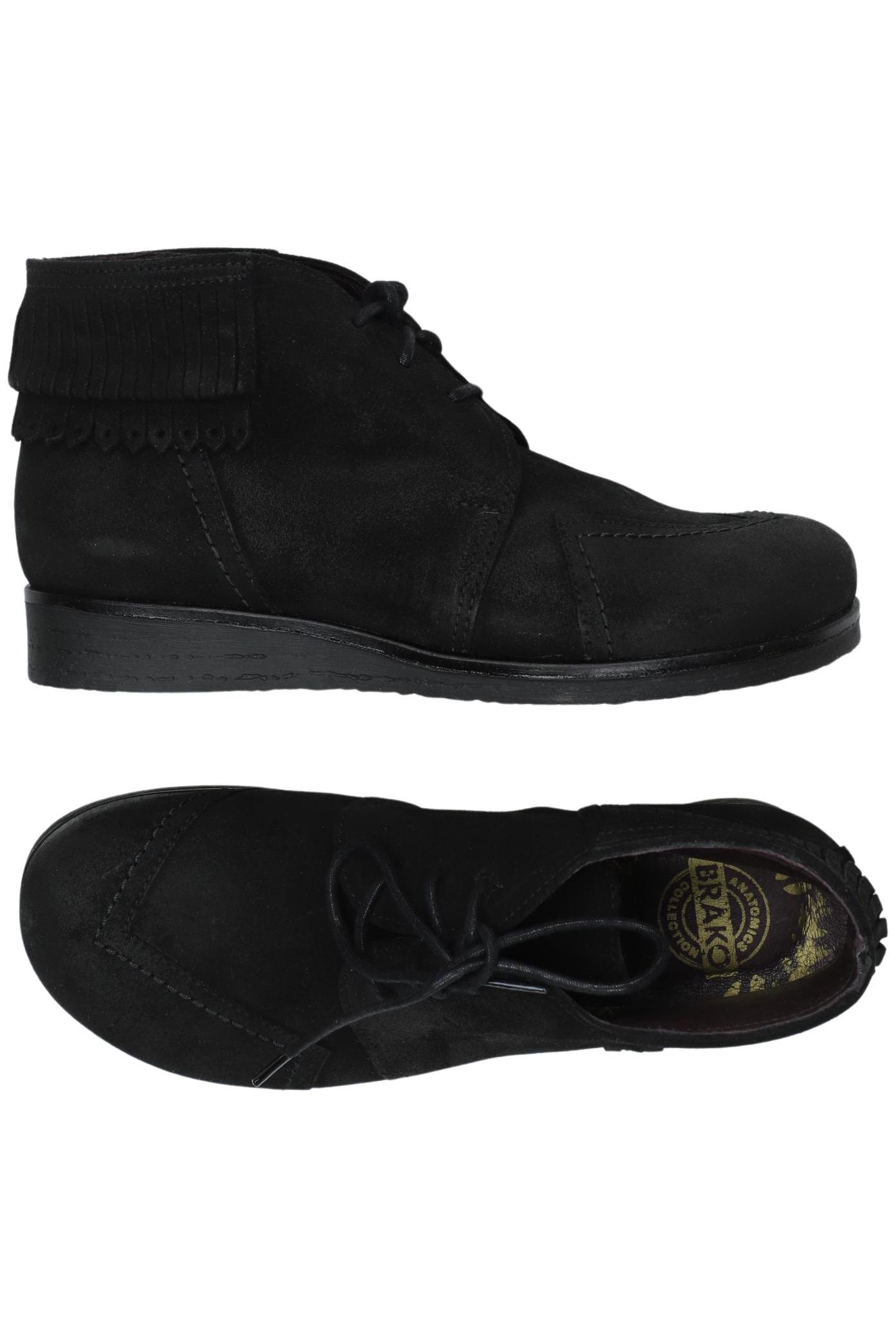 

Brako Damen Stiefelette, schwarz, Gr. 37