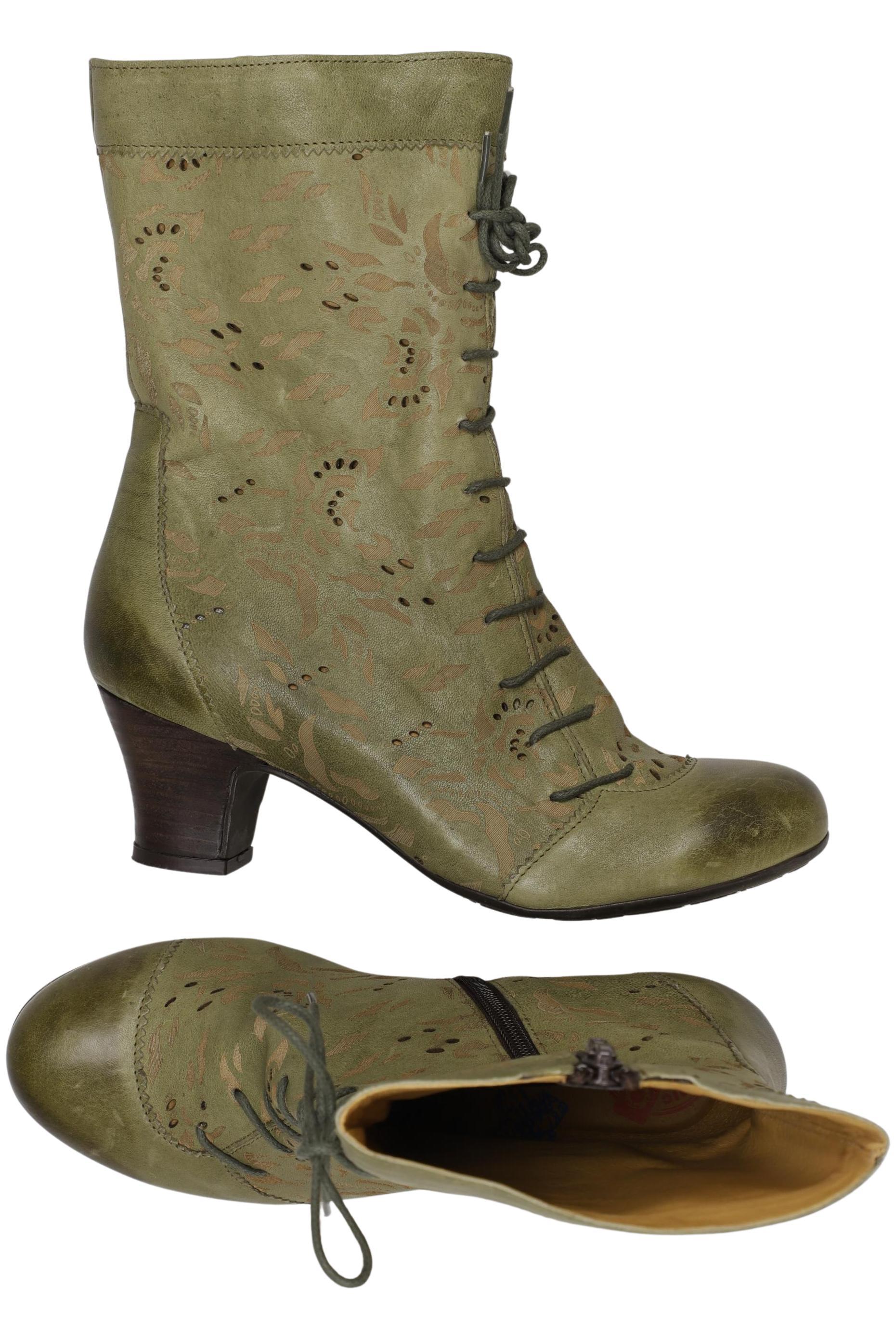 

Brako Damen Stiefelette, grün, Gr. 38