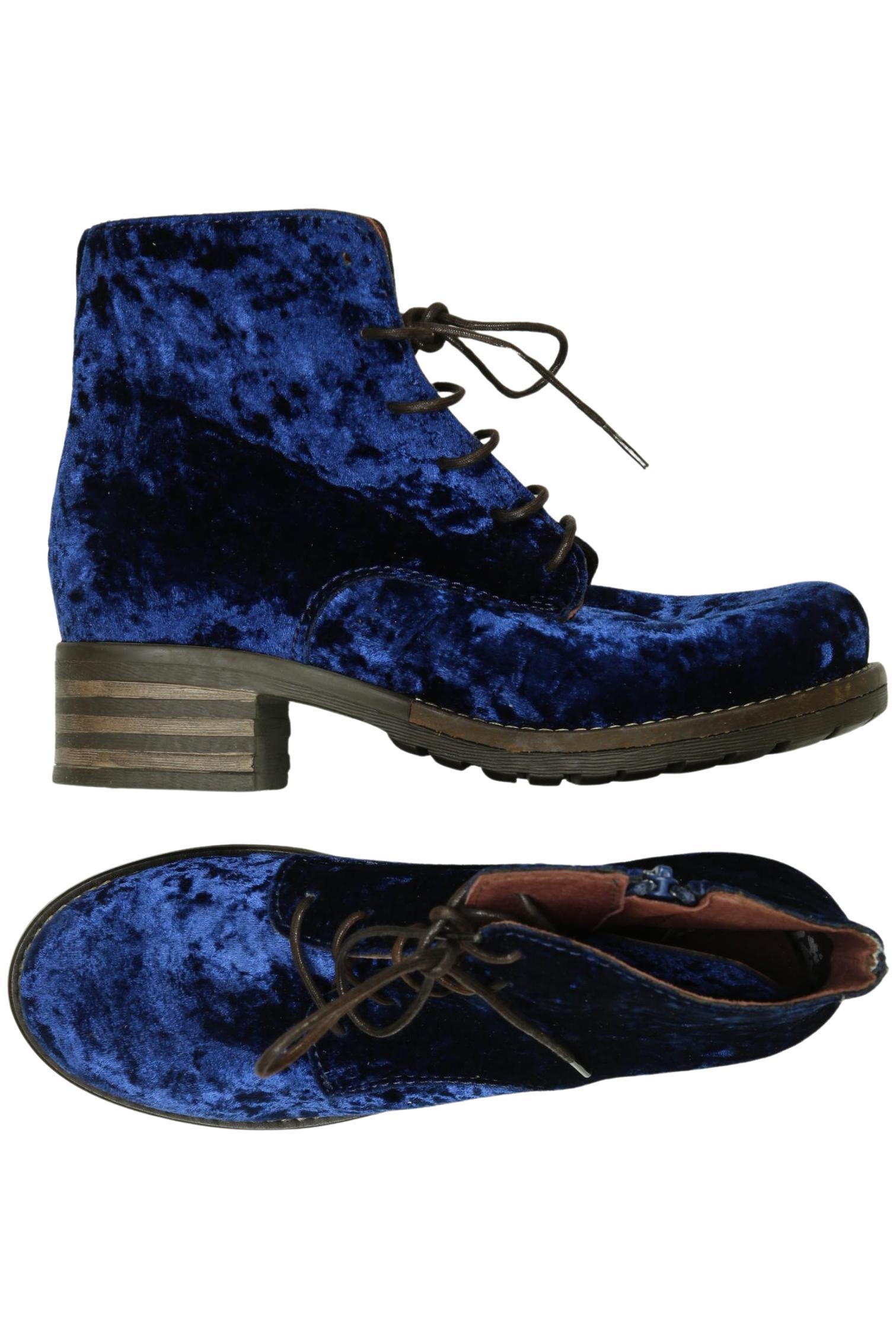 

Brako Damen Stiefelette, blau, Gr. 38