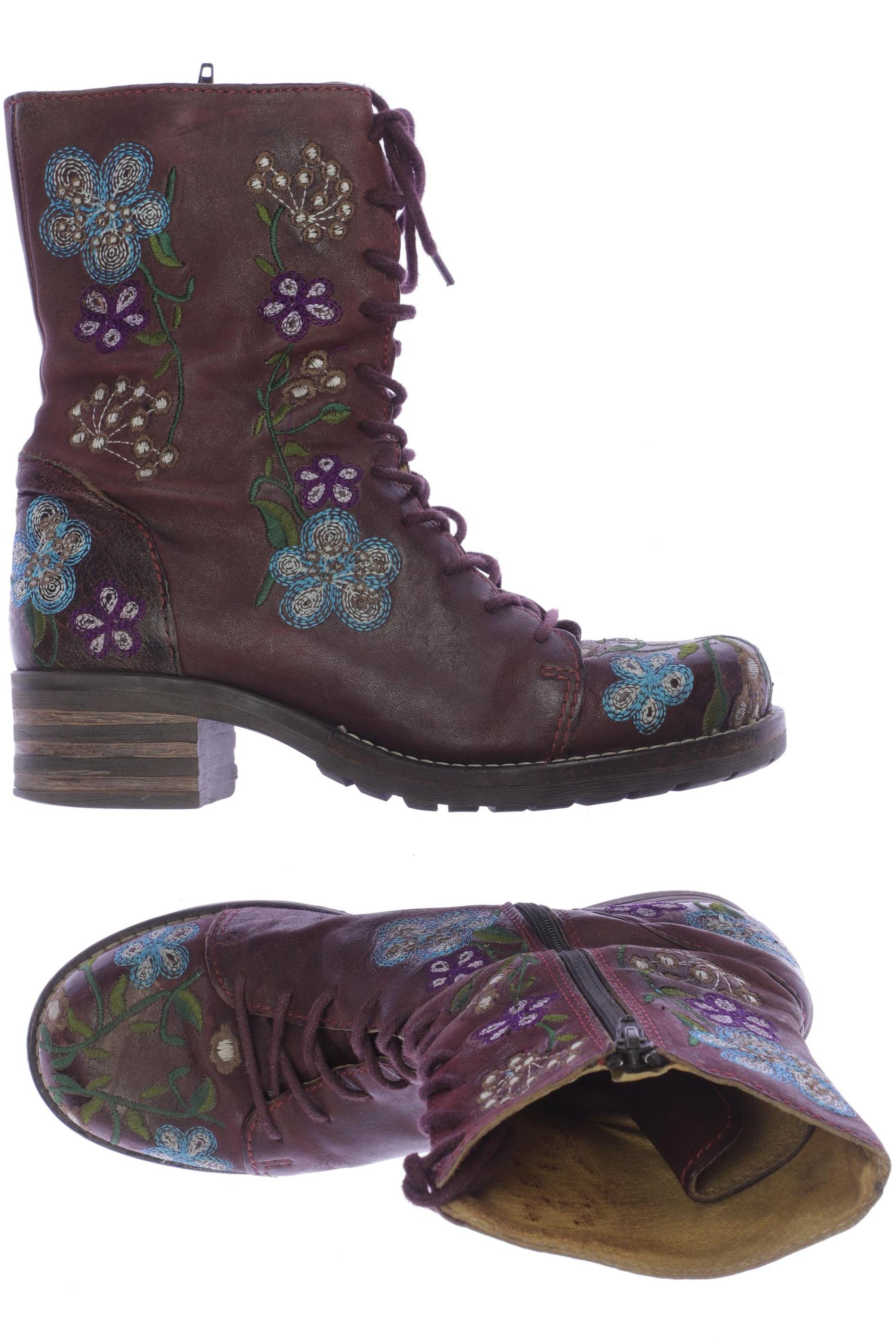 

Brako Damen Stiefelette, bordeaux, Gr. 37
