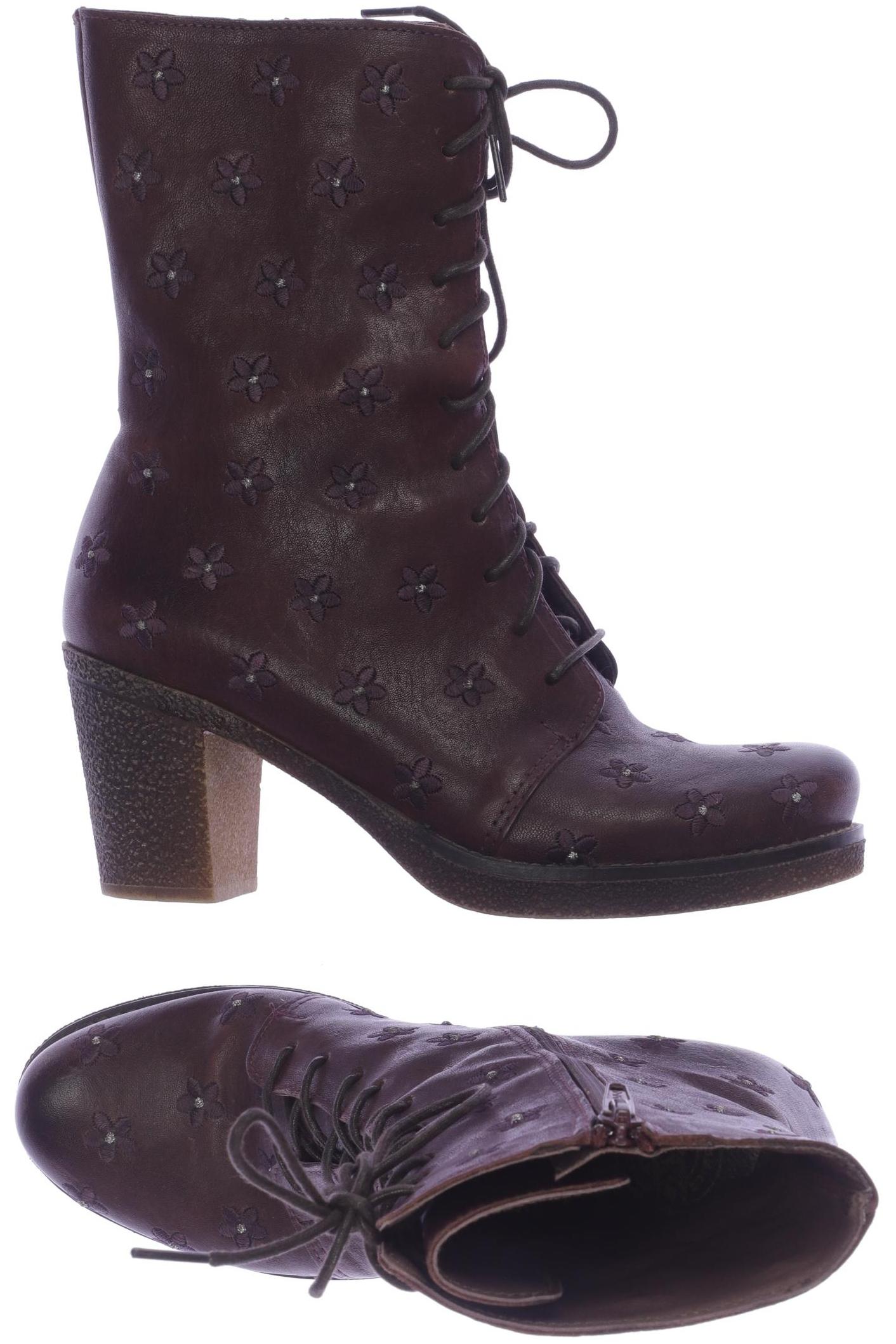 

Brako Damen Stiefelette, bordeaux, Gr. 38