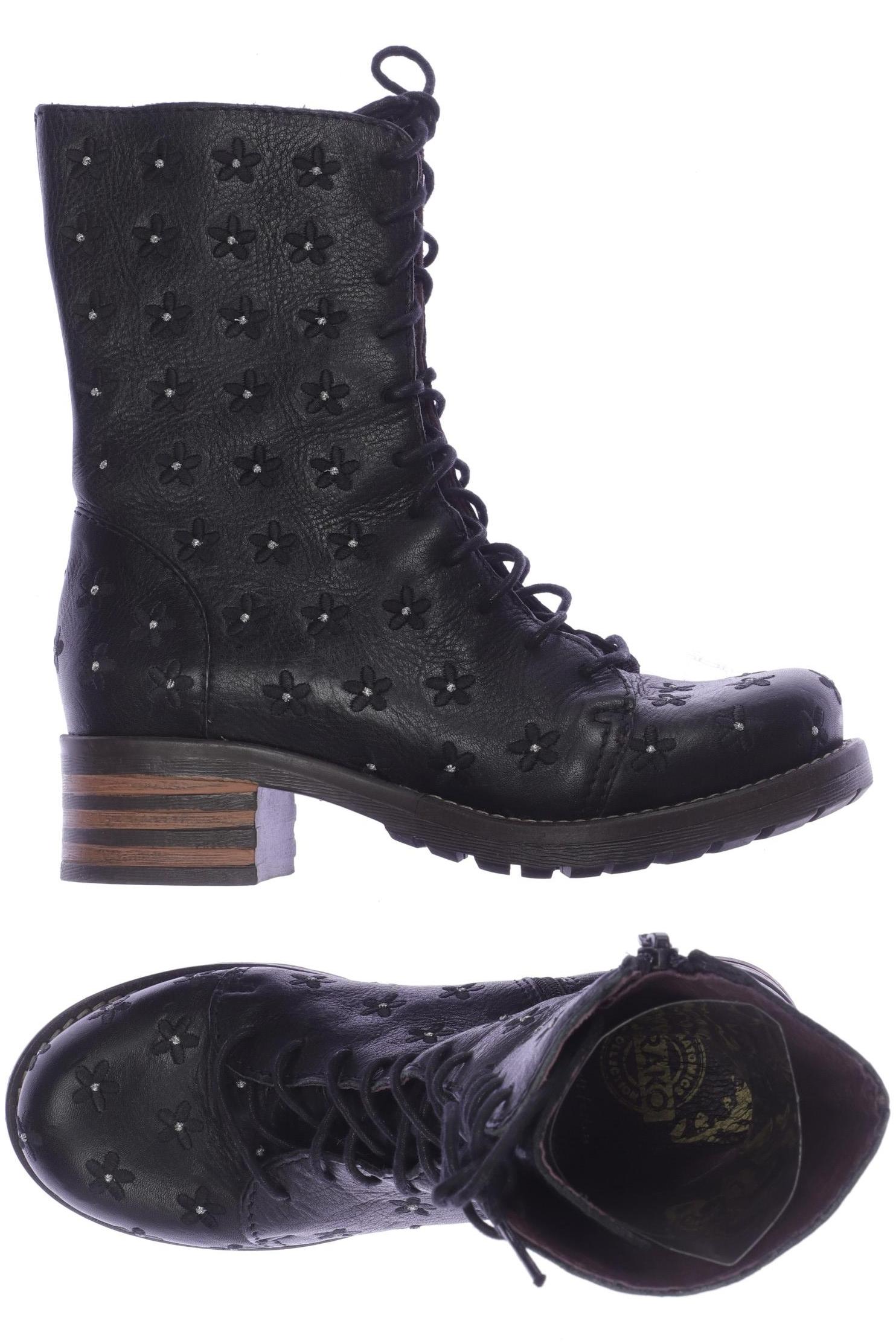 

Brako Damen Stiefelette, schwarz, Gr. 36