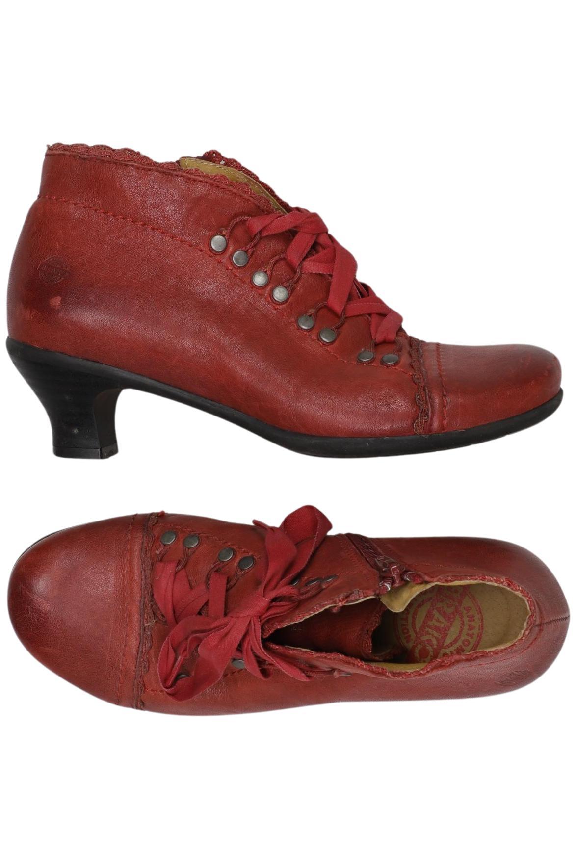

Brako Damen Stiefelette, rot, Gr. 37