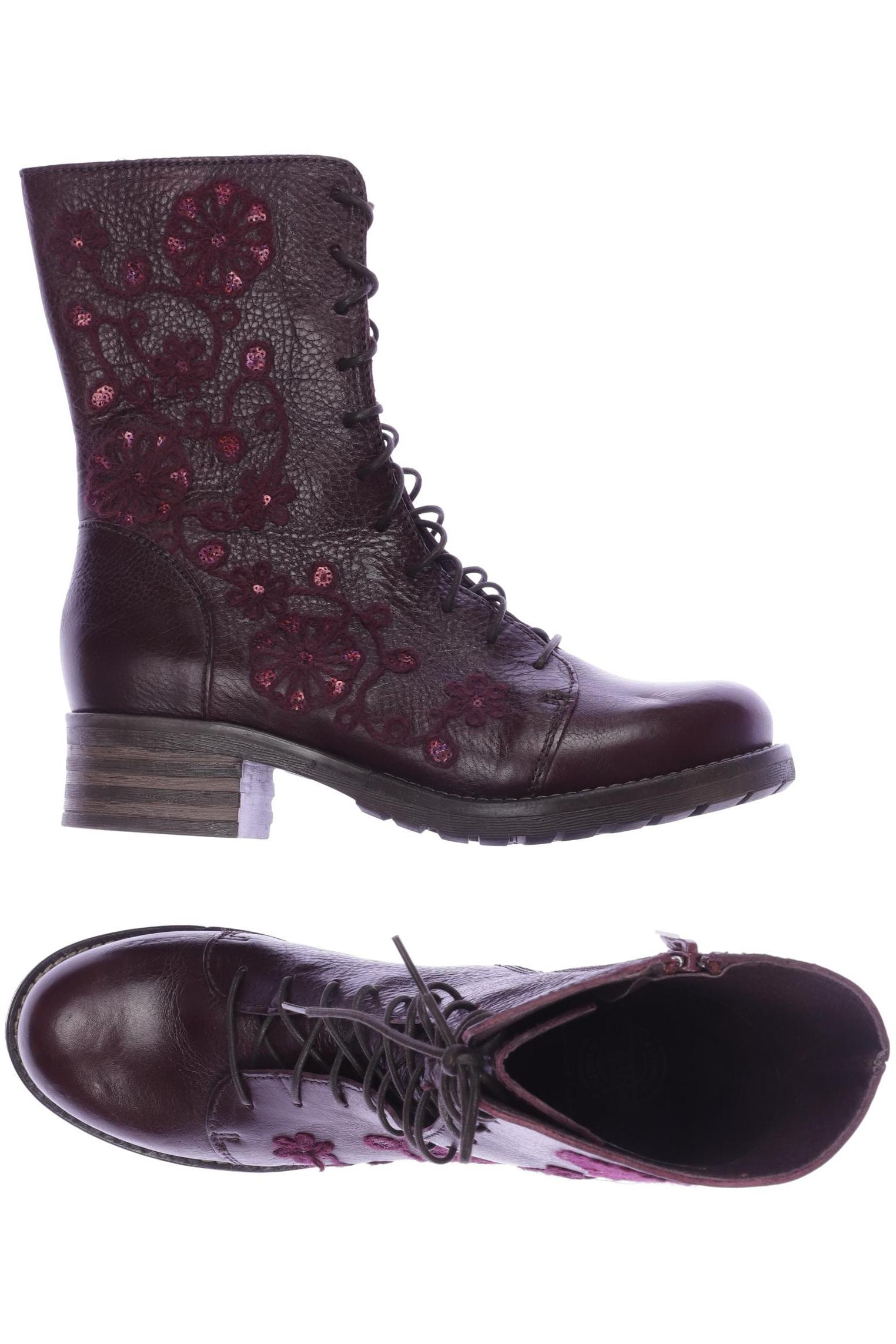 

Brako Damen Stiefelette, bordeaux, Gr. 43