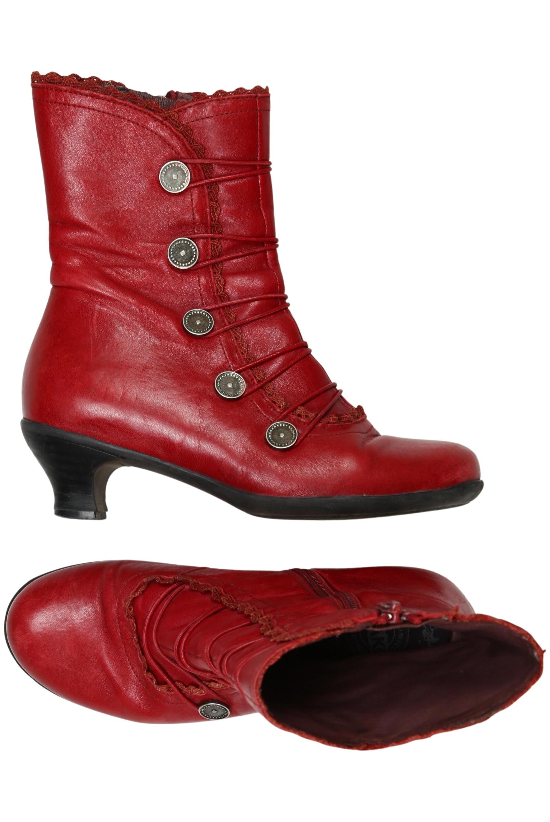 

Brako Damen Stiefelette, rot, Gr. 38