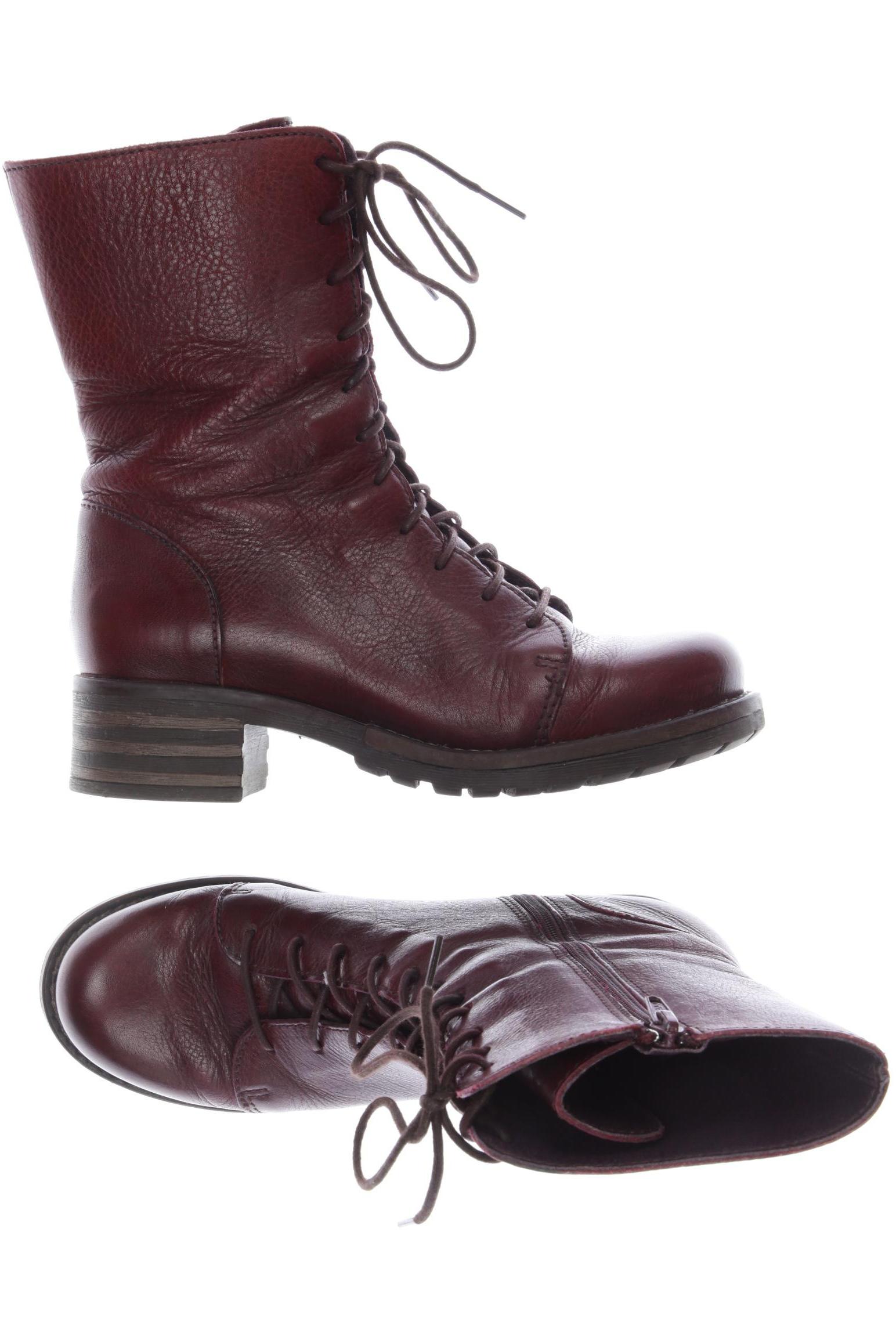 

Brako Damen Stiefelette, bordeaux, Gr. 39
