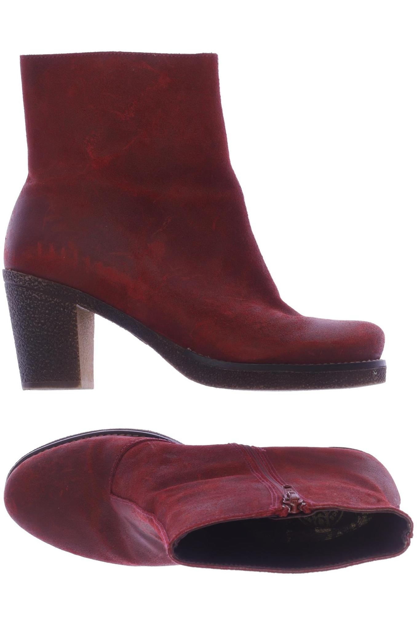 

Brako Damen Stiefelette, rot, Gr. 38