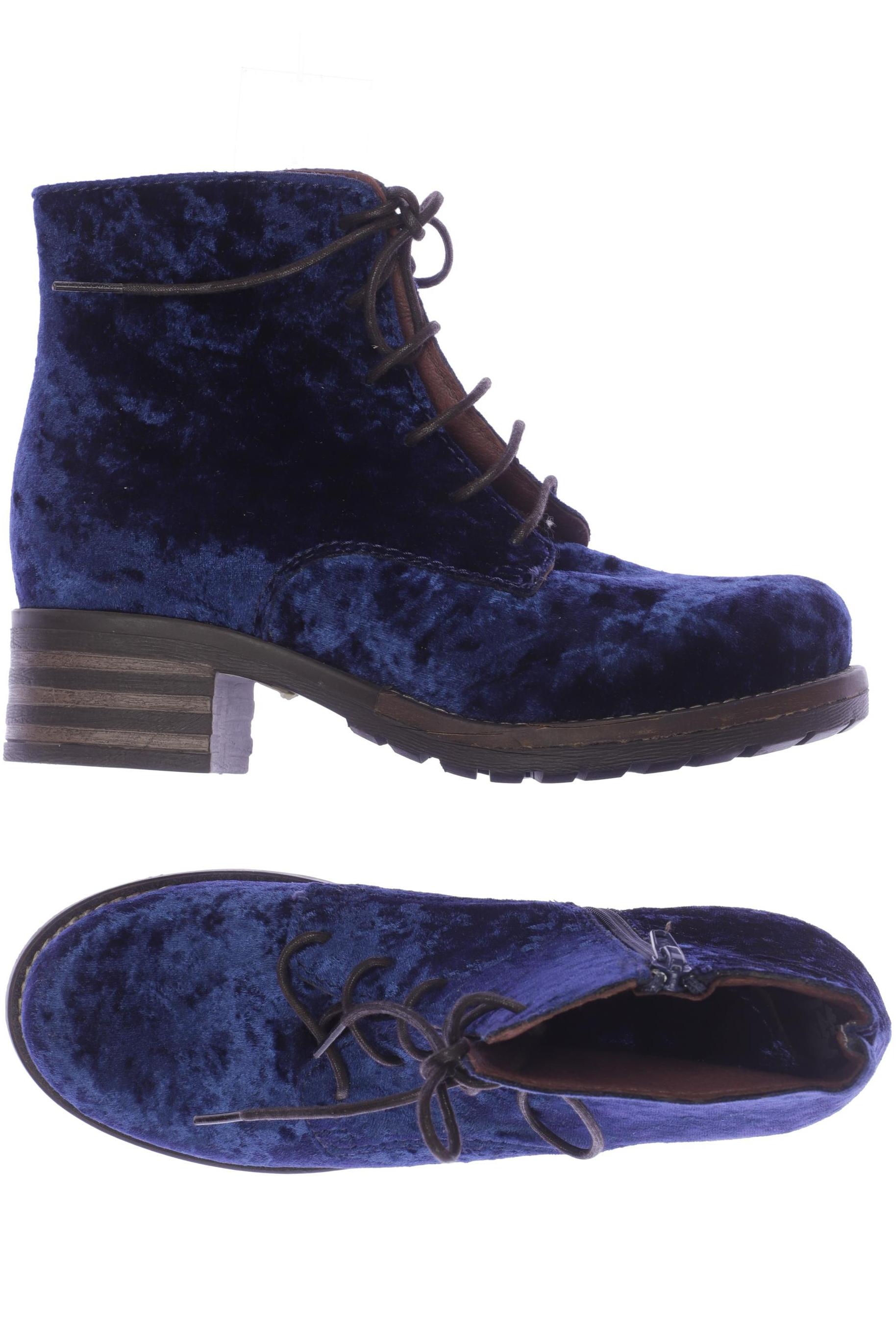 

Brako Damen Stiefelette, blau, Gr. 37