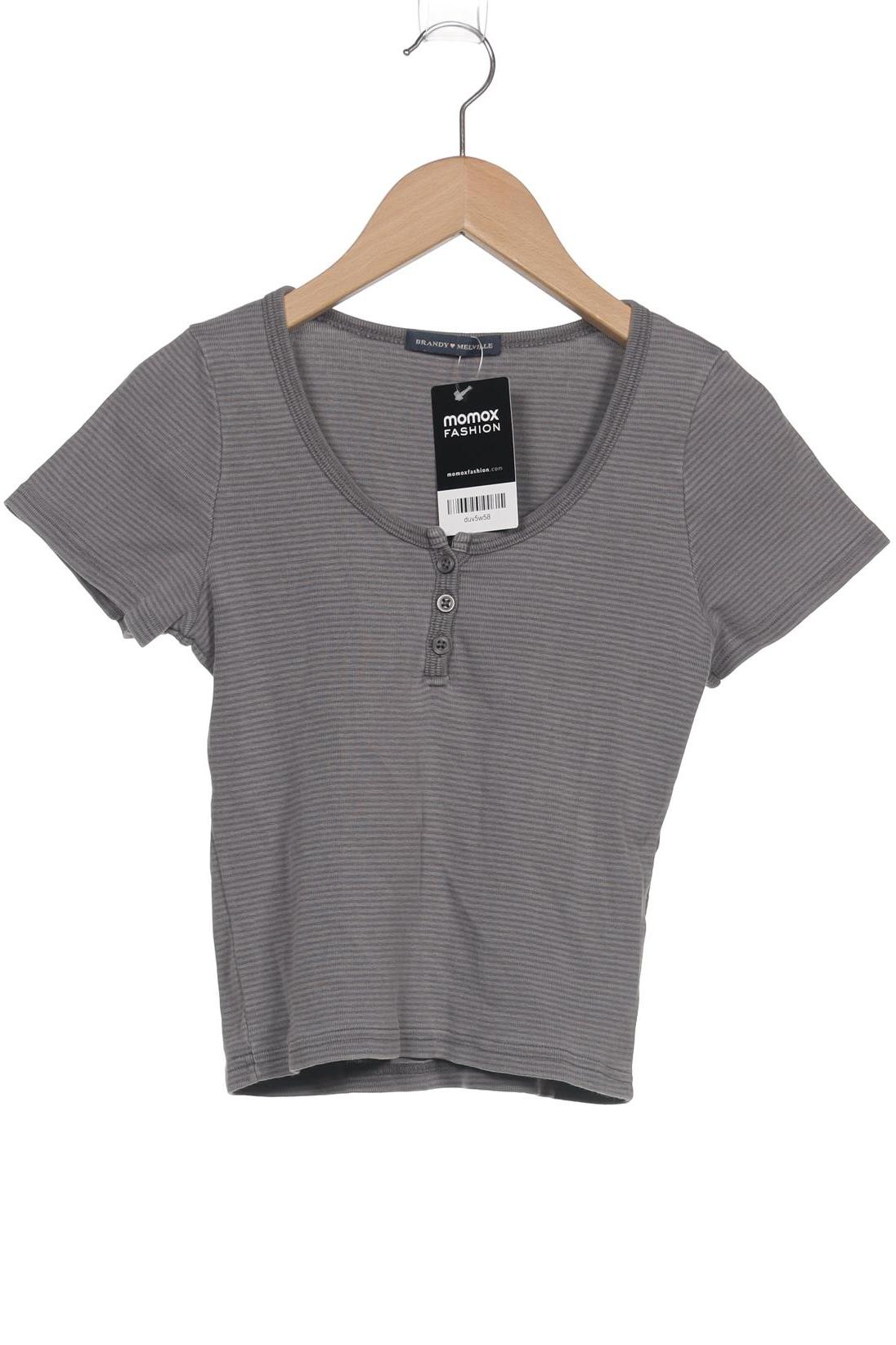 

Brandy Melville Damen T-Shirt, grau, Gr. 32