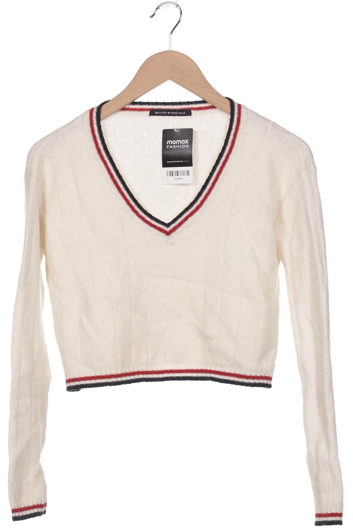 

Brandy Melville Damen Pullover, cremeweiß, Gr. 36