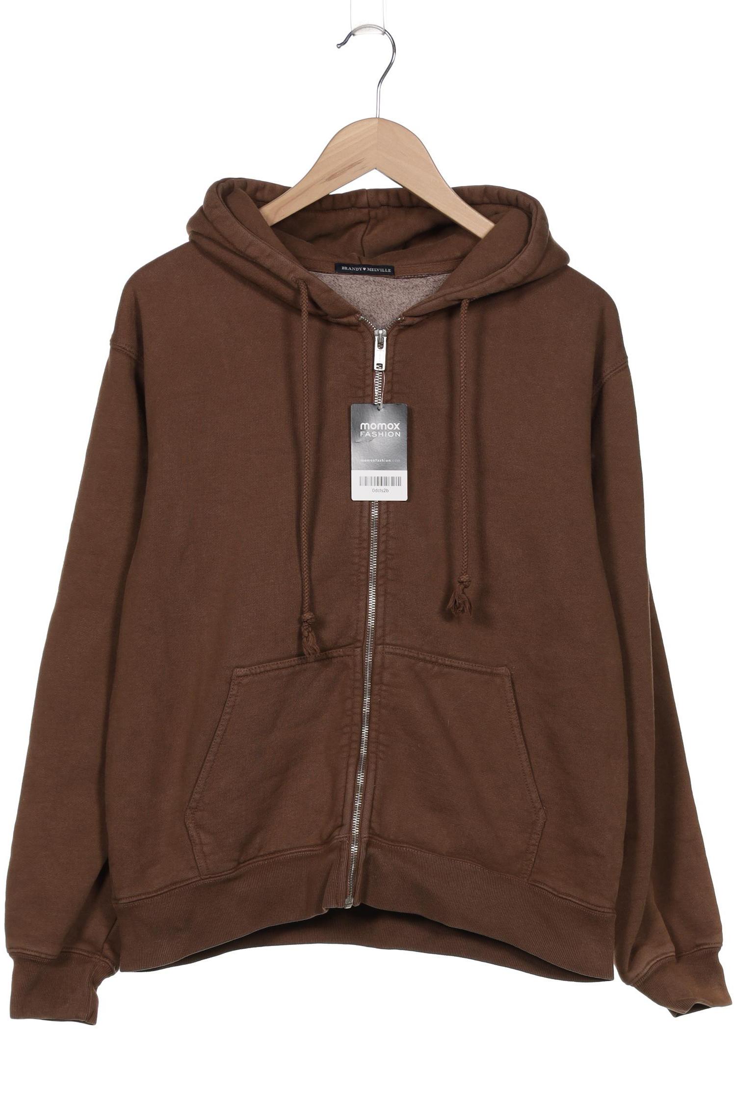 

Brandy Melville Damen Kapuzenpullover, braun, Gr. 42