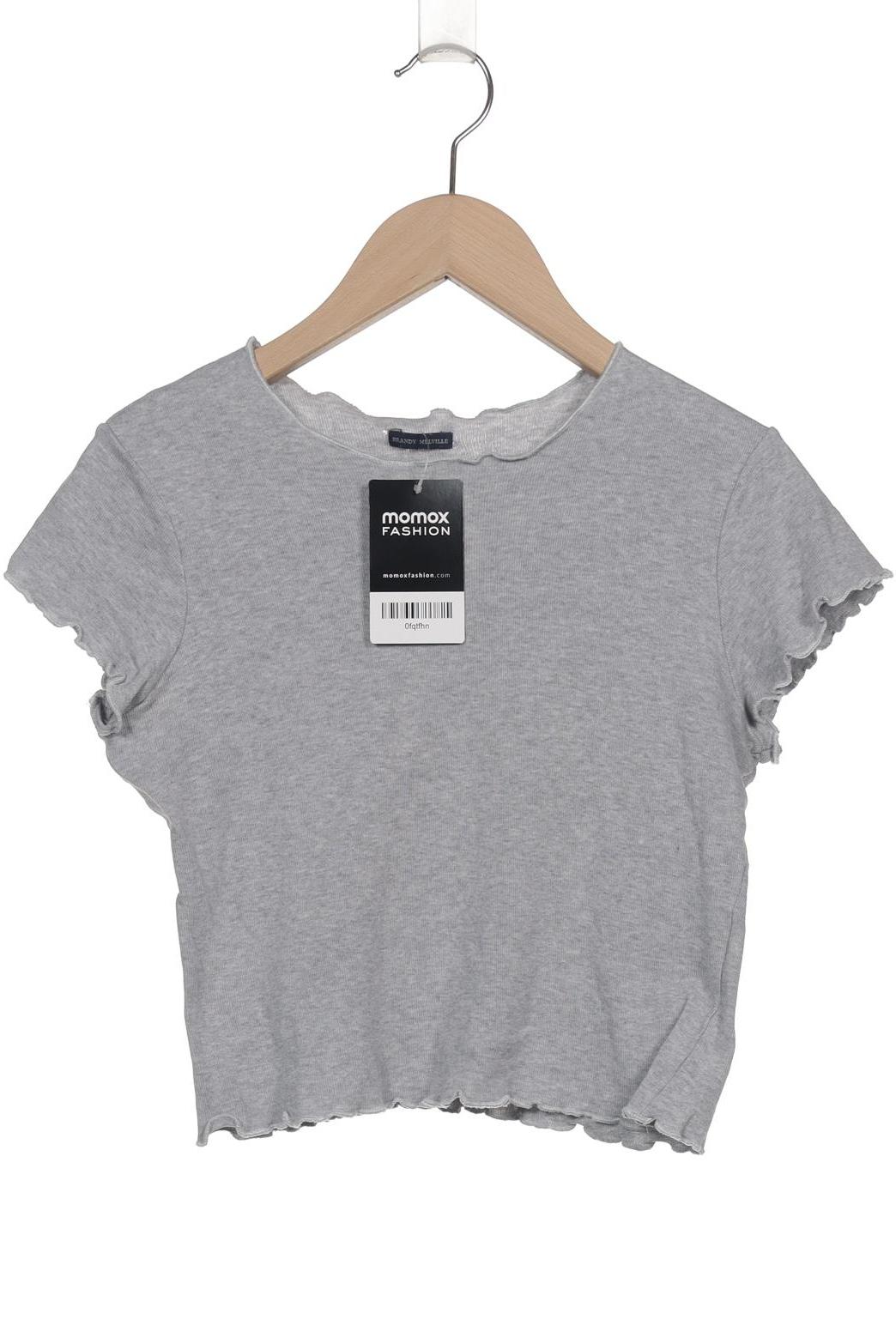 

Brandy Melville Damen T-Shirt, grau, Gr. 34