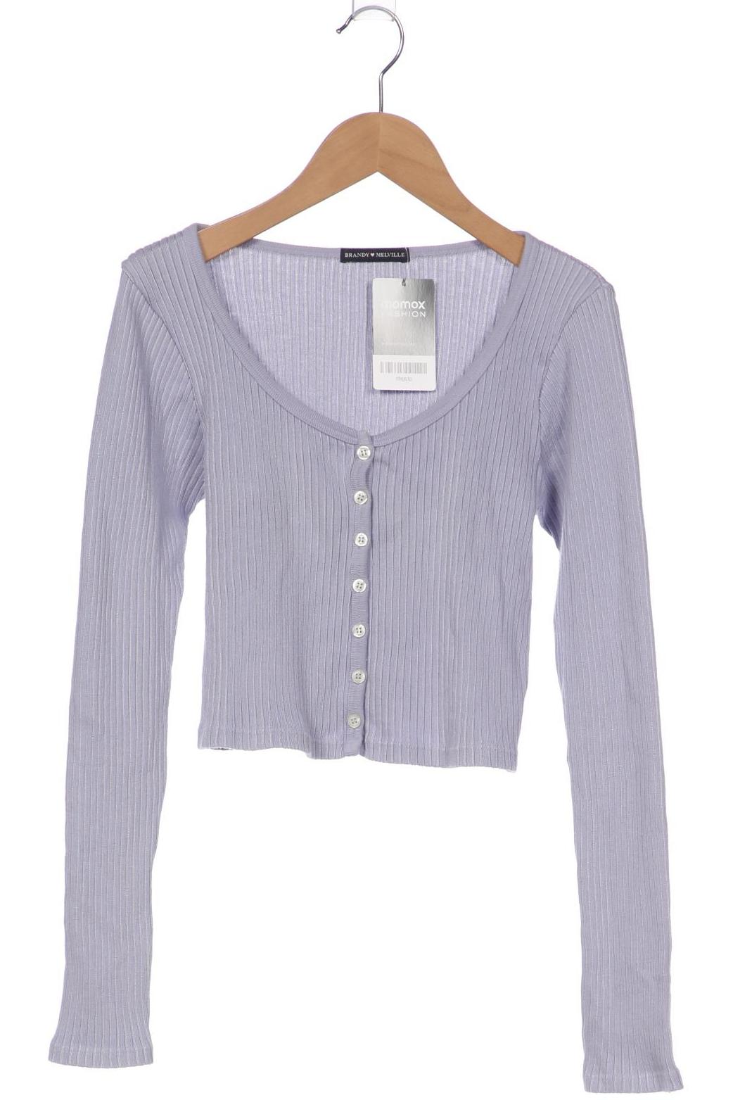 

Brandy Melville Damen Strickjacke, flieder, Gr. 34