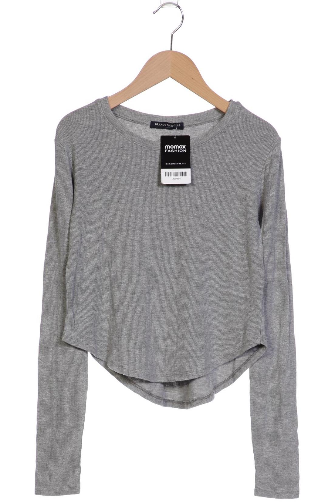 

Brandy Melville Damen Langarmshirt, grau, Gr. uni