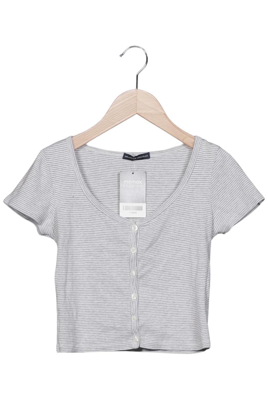 

Brandy Melville Damen Strickjacke, grau, Gr. 32