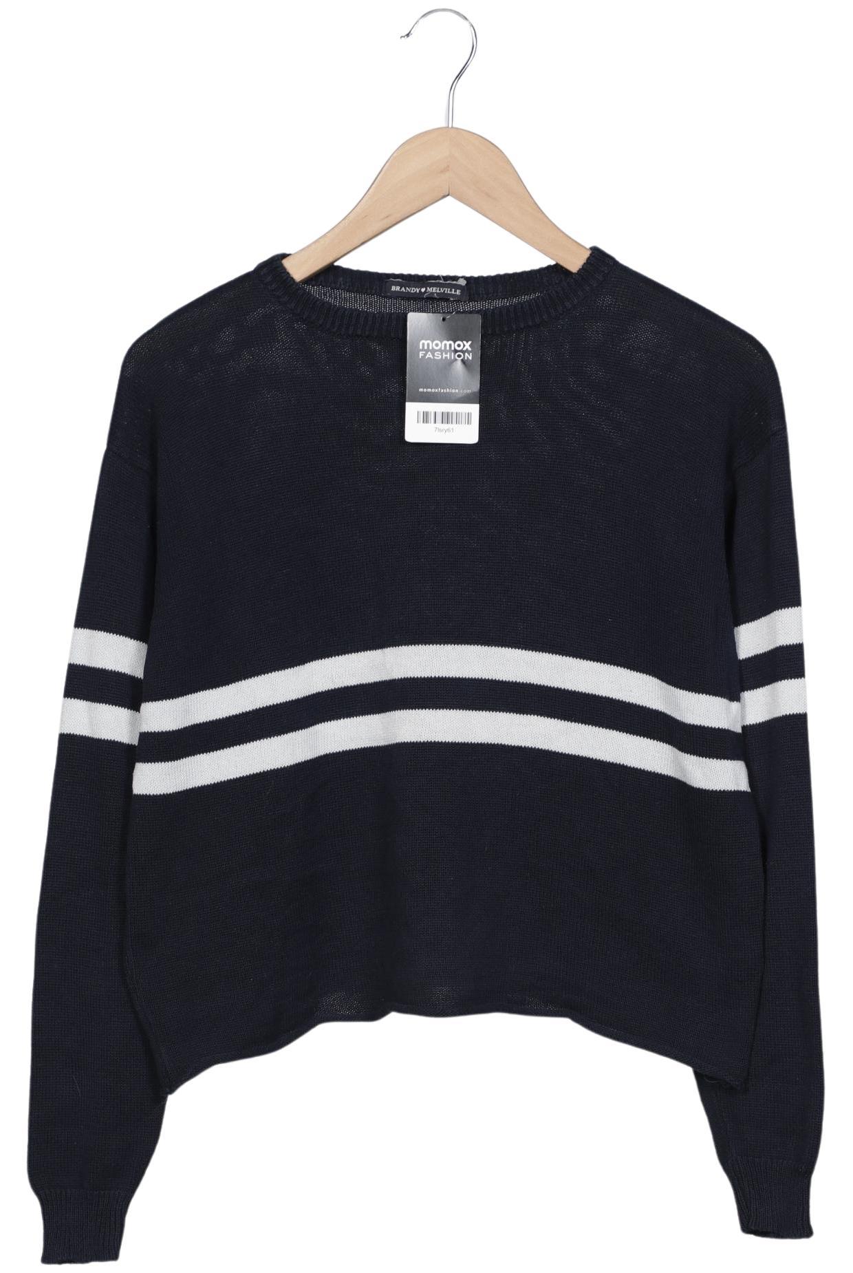 

Brandy Melville Damen Pullover, marineblau, Gr. 46