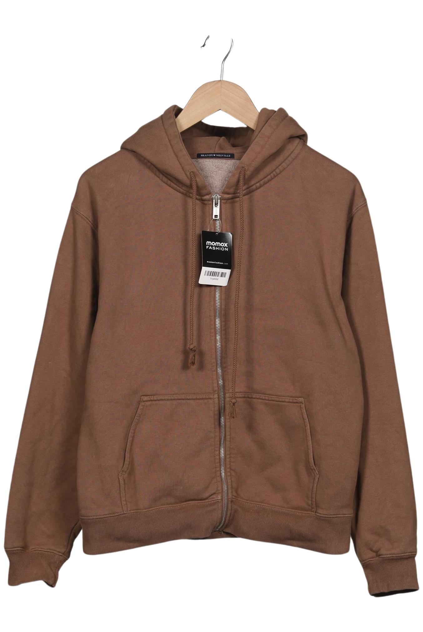 

Brandy Melville Damen Kapuzenpullover, braun, Gr. 44