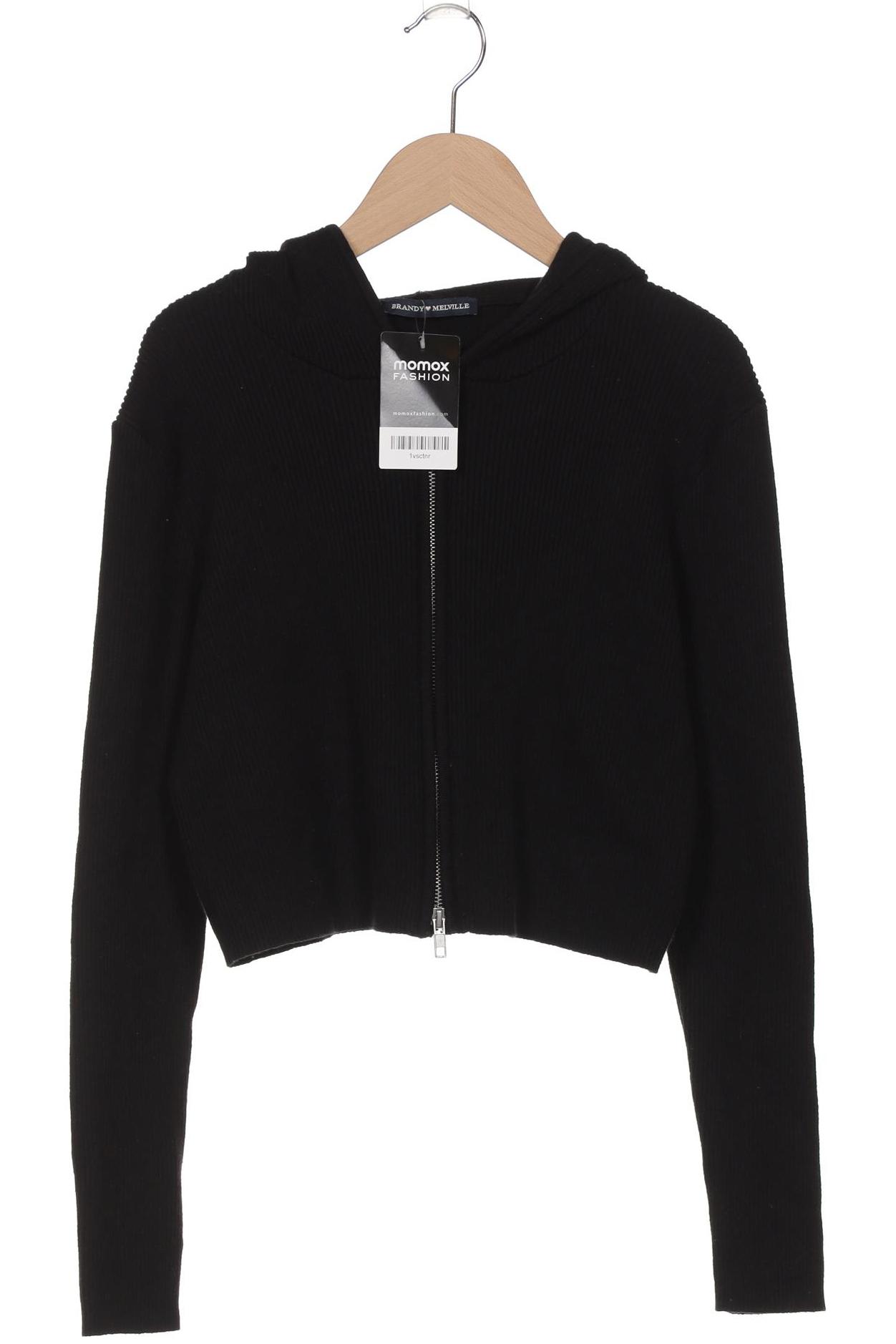 

Brandy Melville Damen Kapuzenpullover, schwarz, Gr. 34