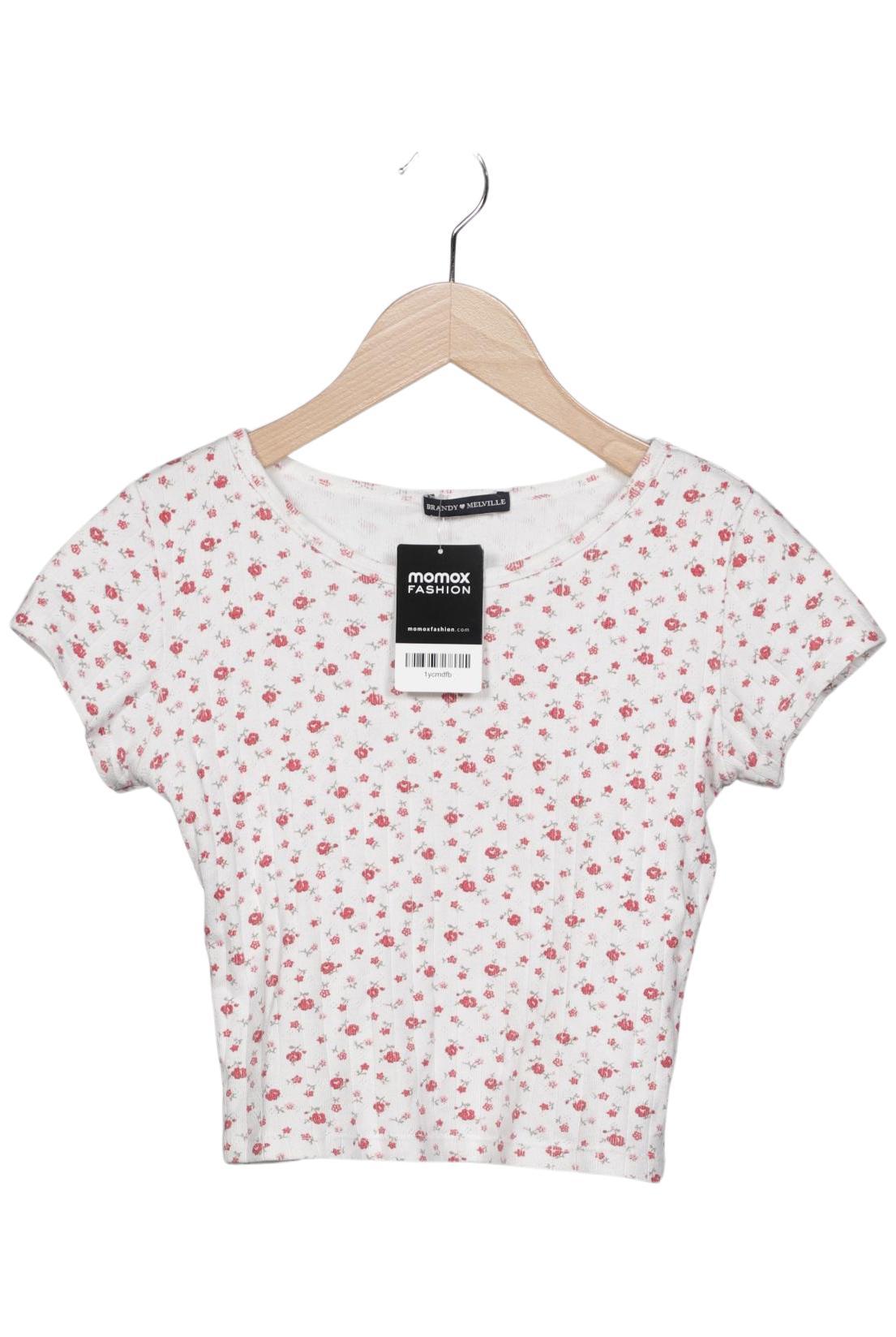 

Brandy Melville Damen T-Shirt, weiß, Gr. 32