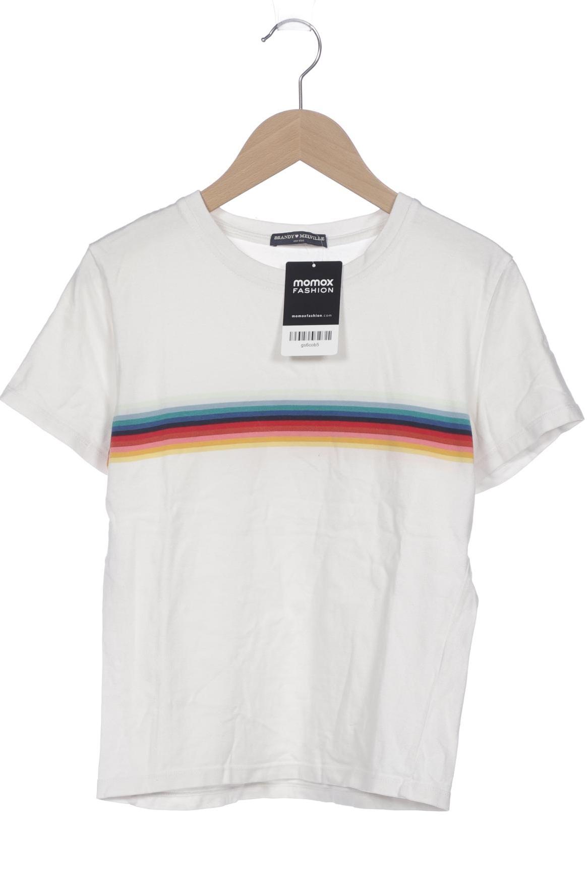 

Brandy Melville Damen T-Shirt, weiß, Gr. uni