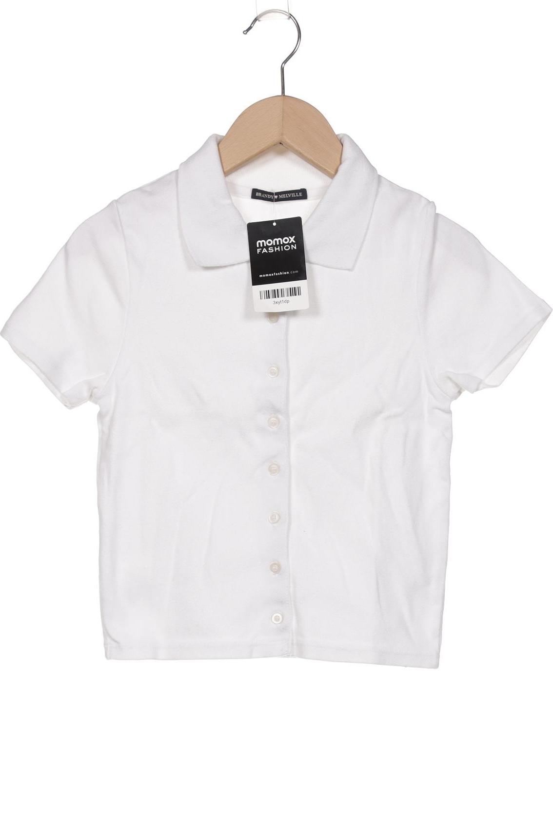 

Brandy Melville Damen Bluse, weiß, Gr. 30