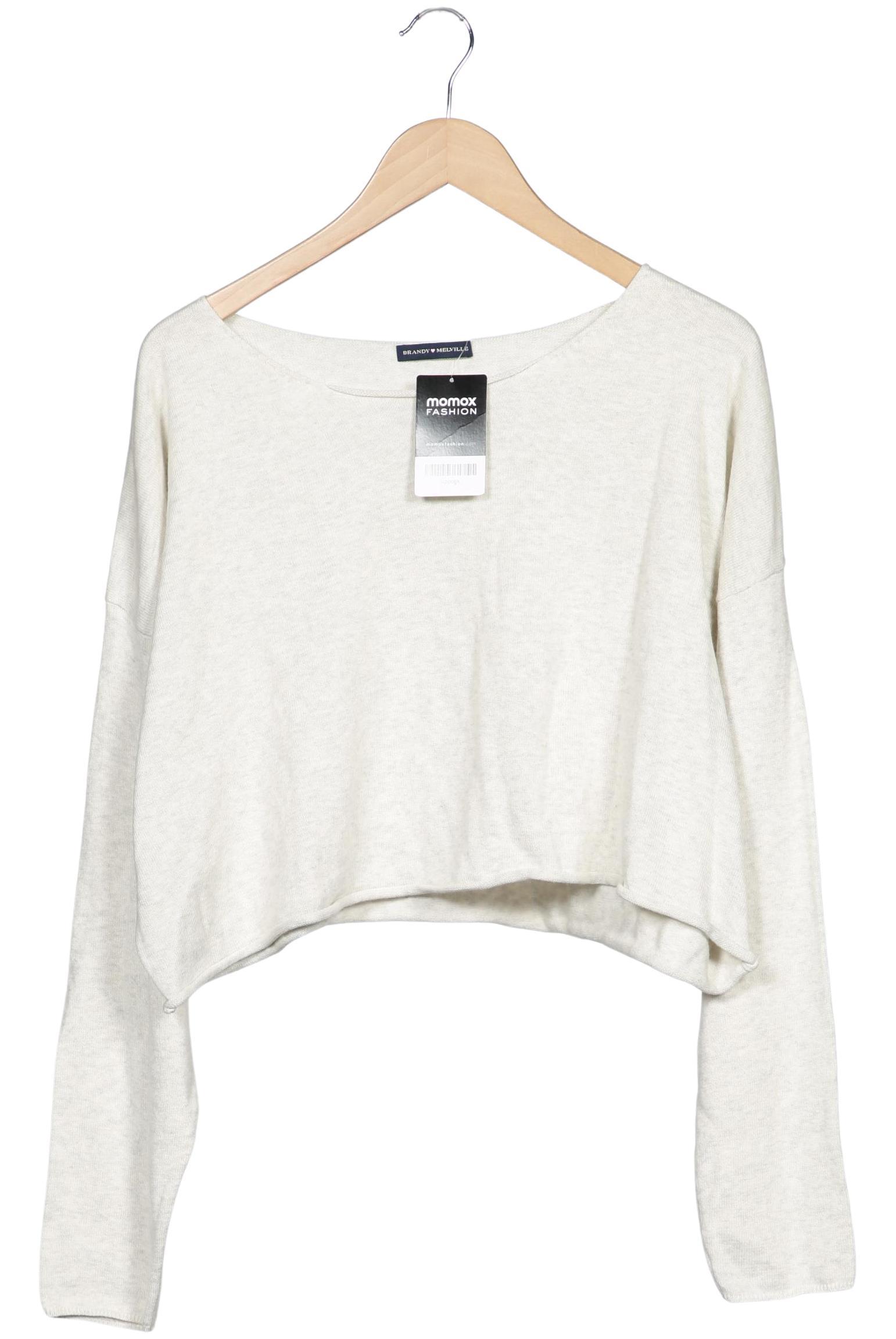 

Brandy Melville Damen Pullover, cremeweiß, Gr. 36