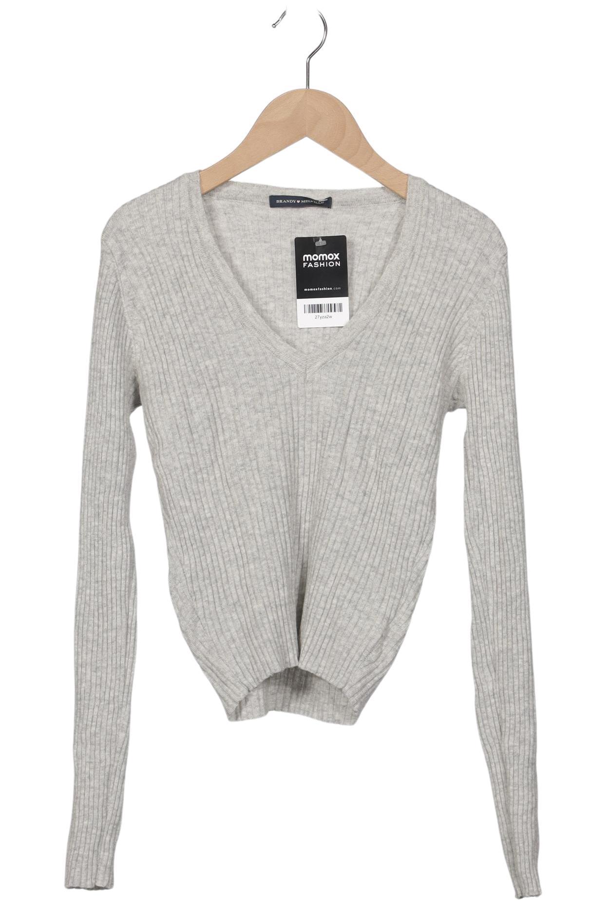 

Brandy Melville Damen Pullover, grau, Gr. 34