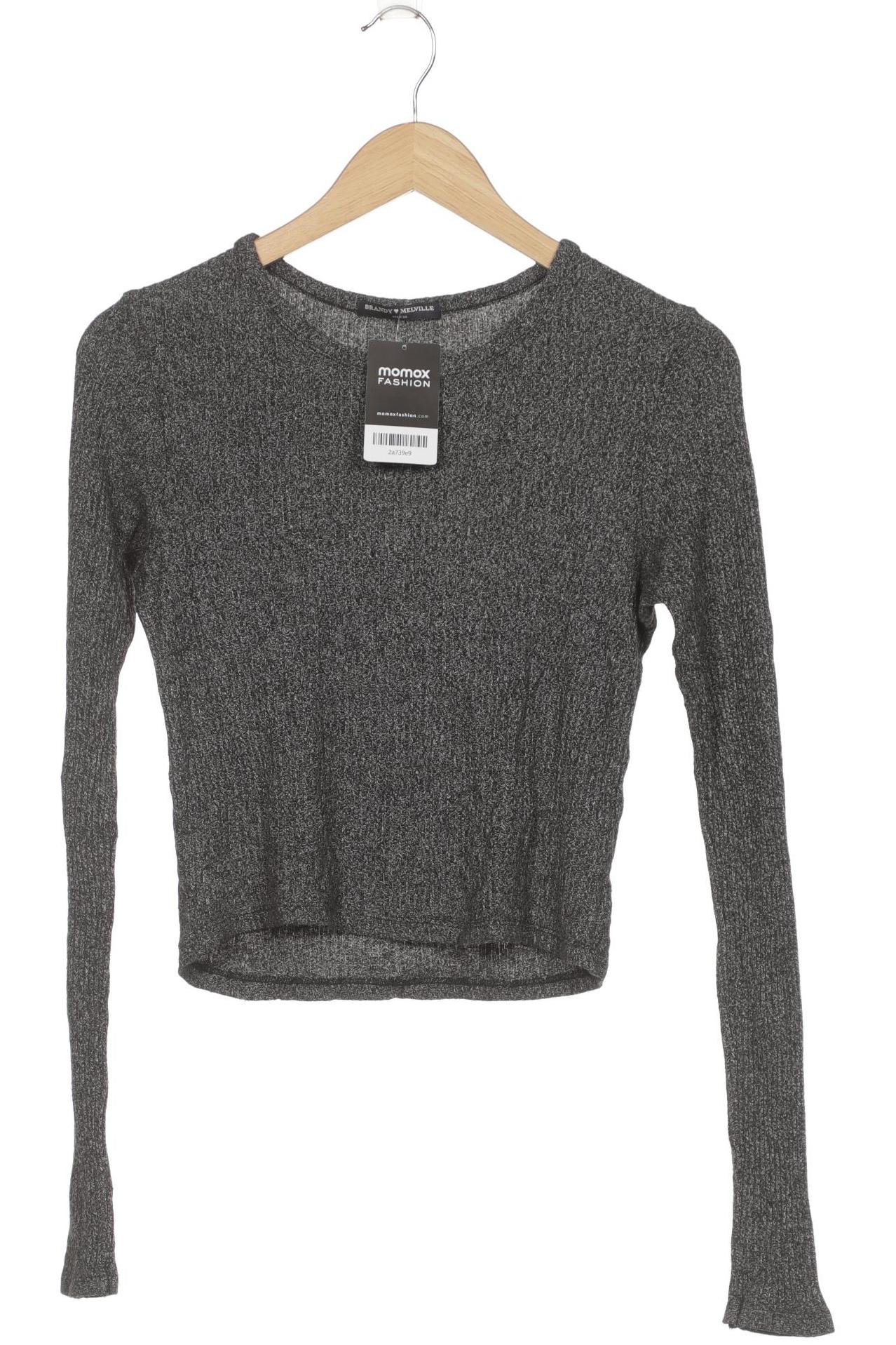 

Brandy Melville Damen Langarmshirt, grau, Gr. uni