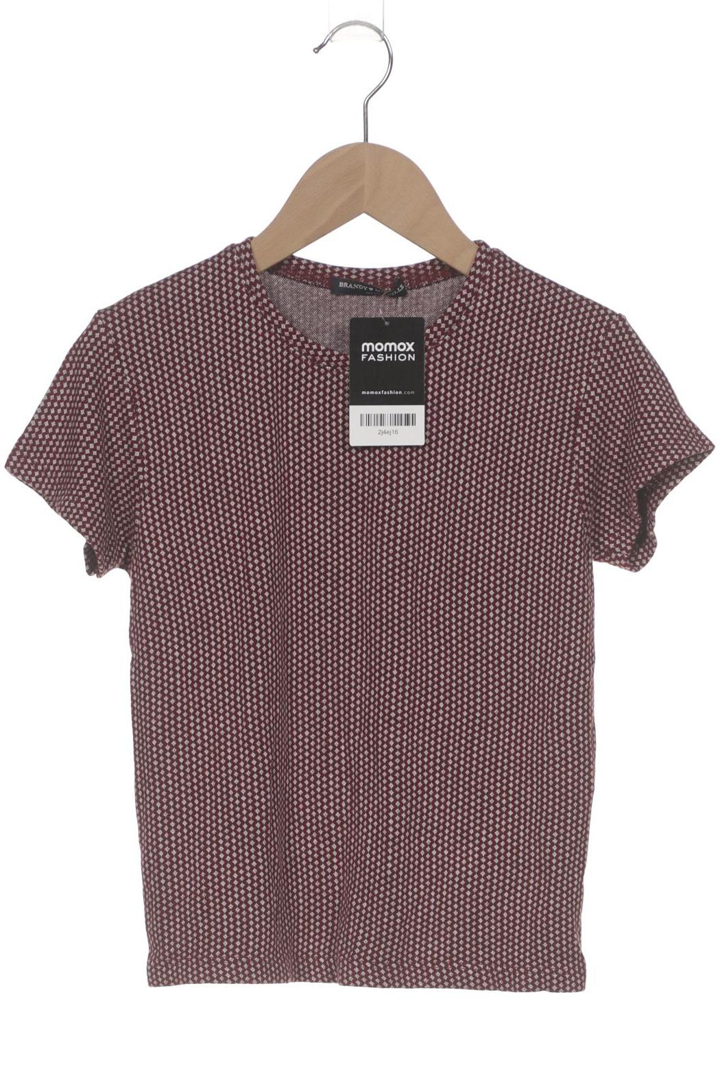 

Brandy Melville Damen T-Shirt, bordeaux, Gr. uni