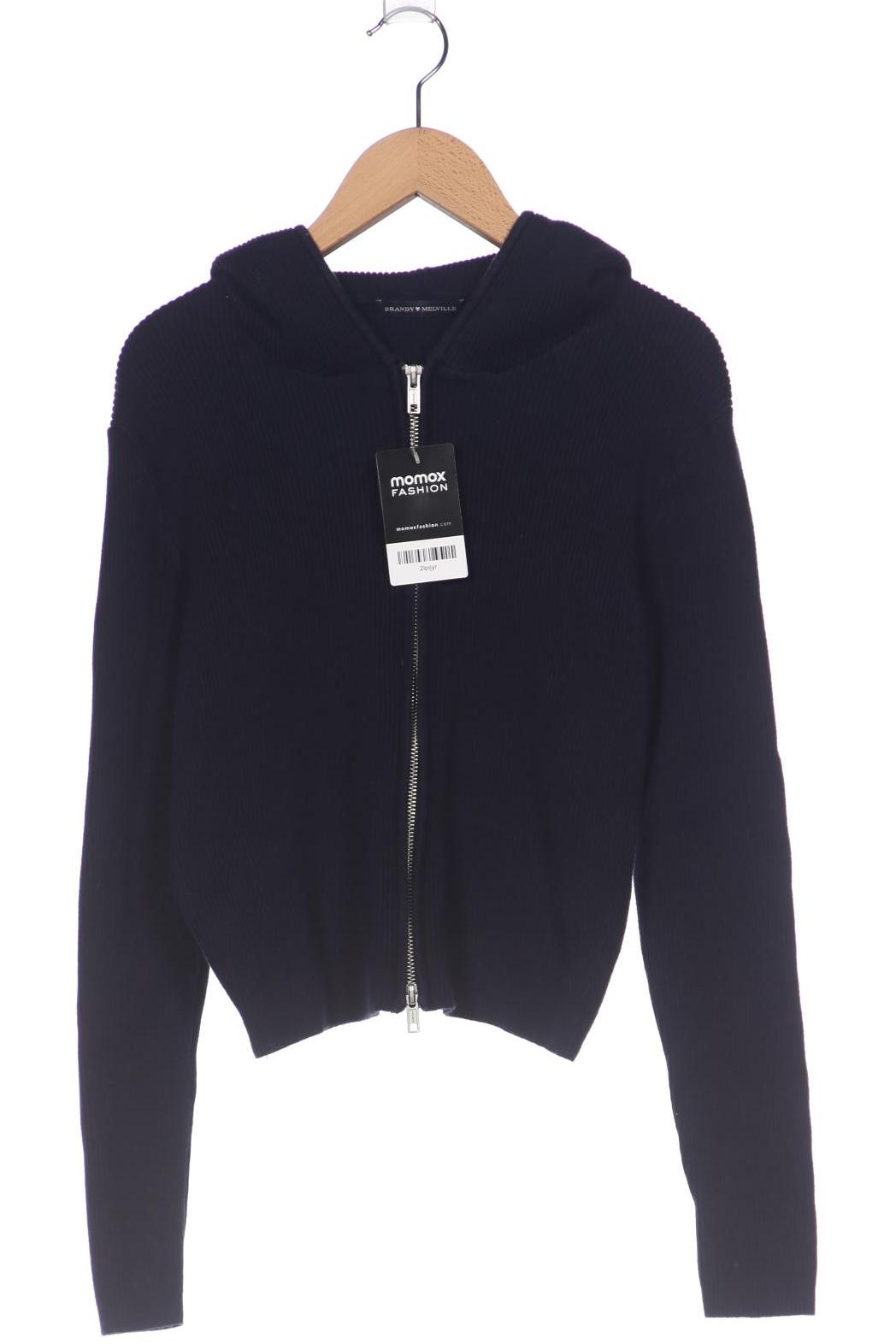 

Brandy Melville Damen Kapuzenpullover, marineblau, Gr. 36