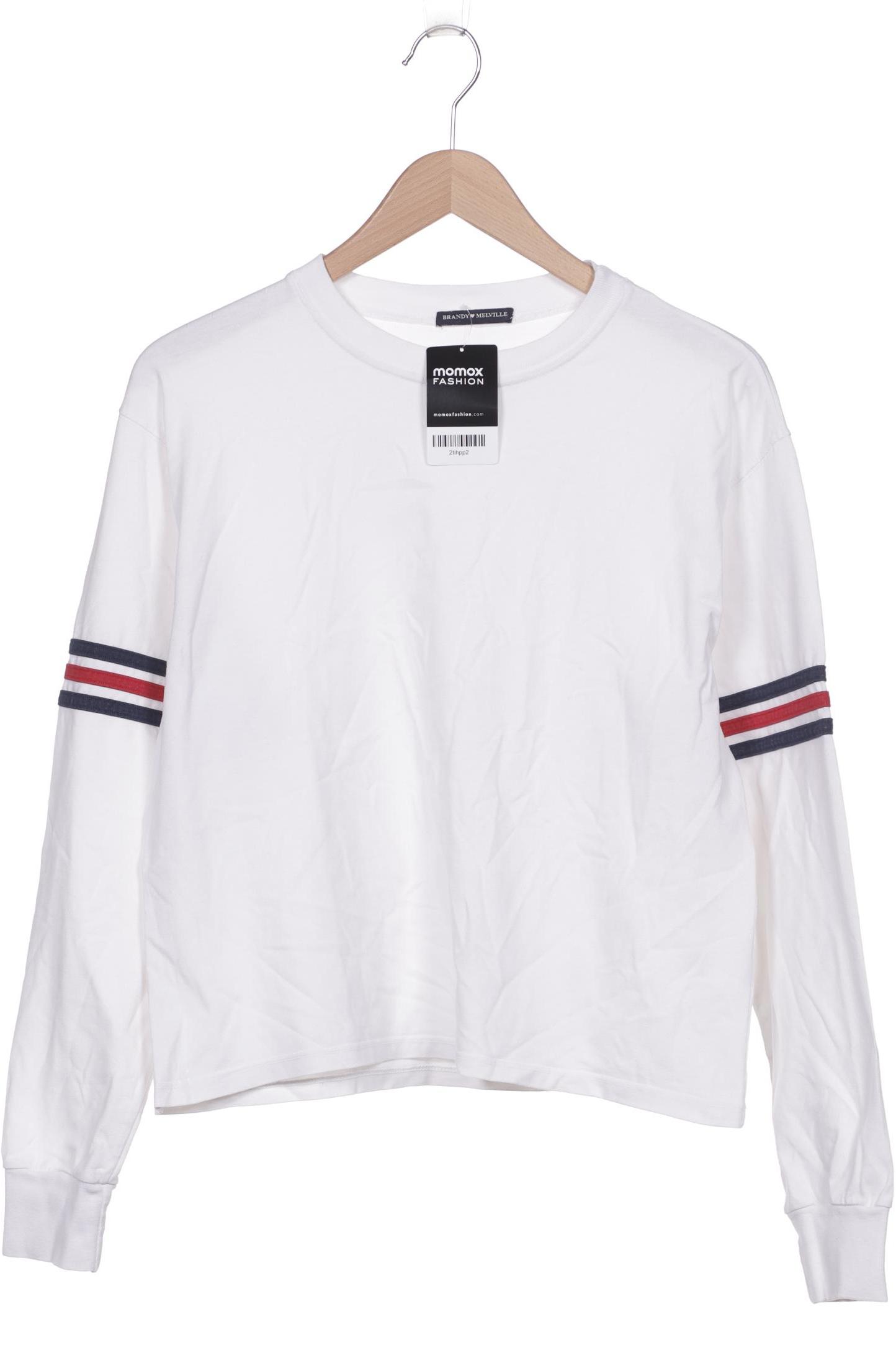 

Brandy Melville Damen Langarmshirt, weiß