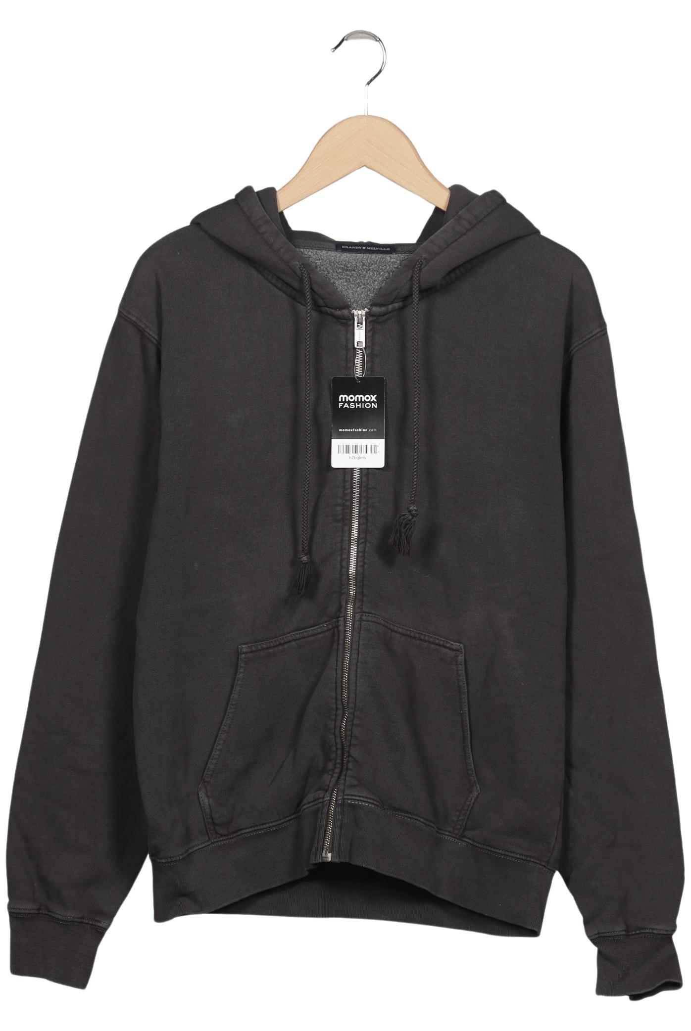 

Brandy Melville Damen Kapuzenpullover, grau, Gr. 44