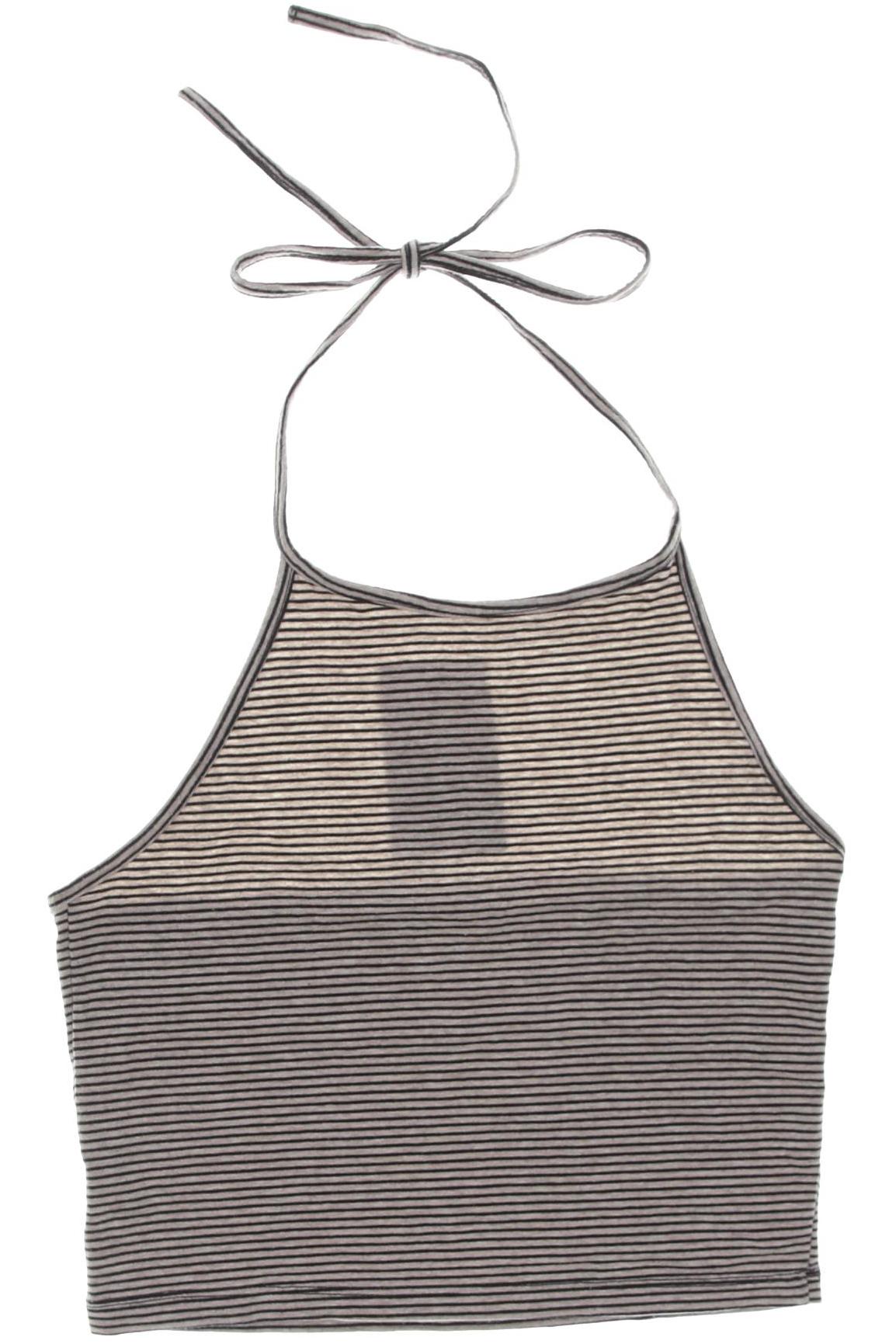 

Brandy Melville Damen Top, grau, Gr. 36