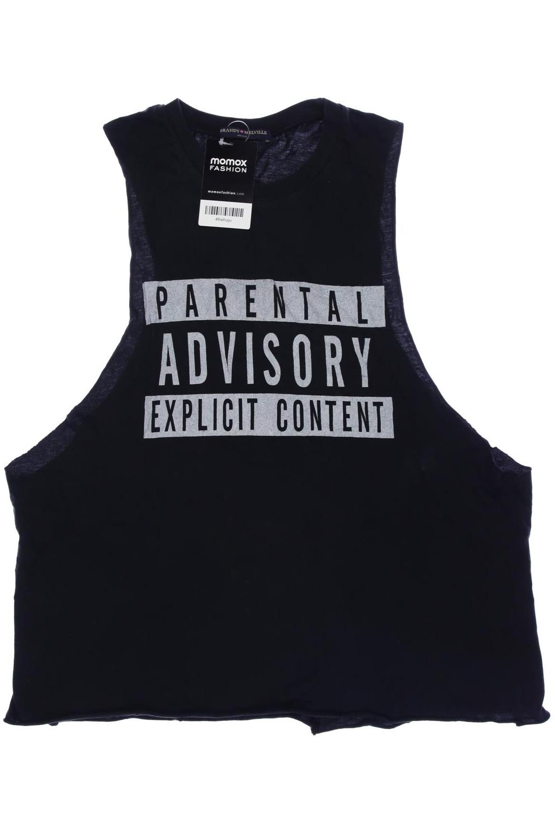 

Brandy Melville Damen Top, schwarz, Gr. uni
