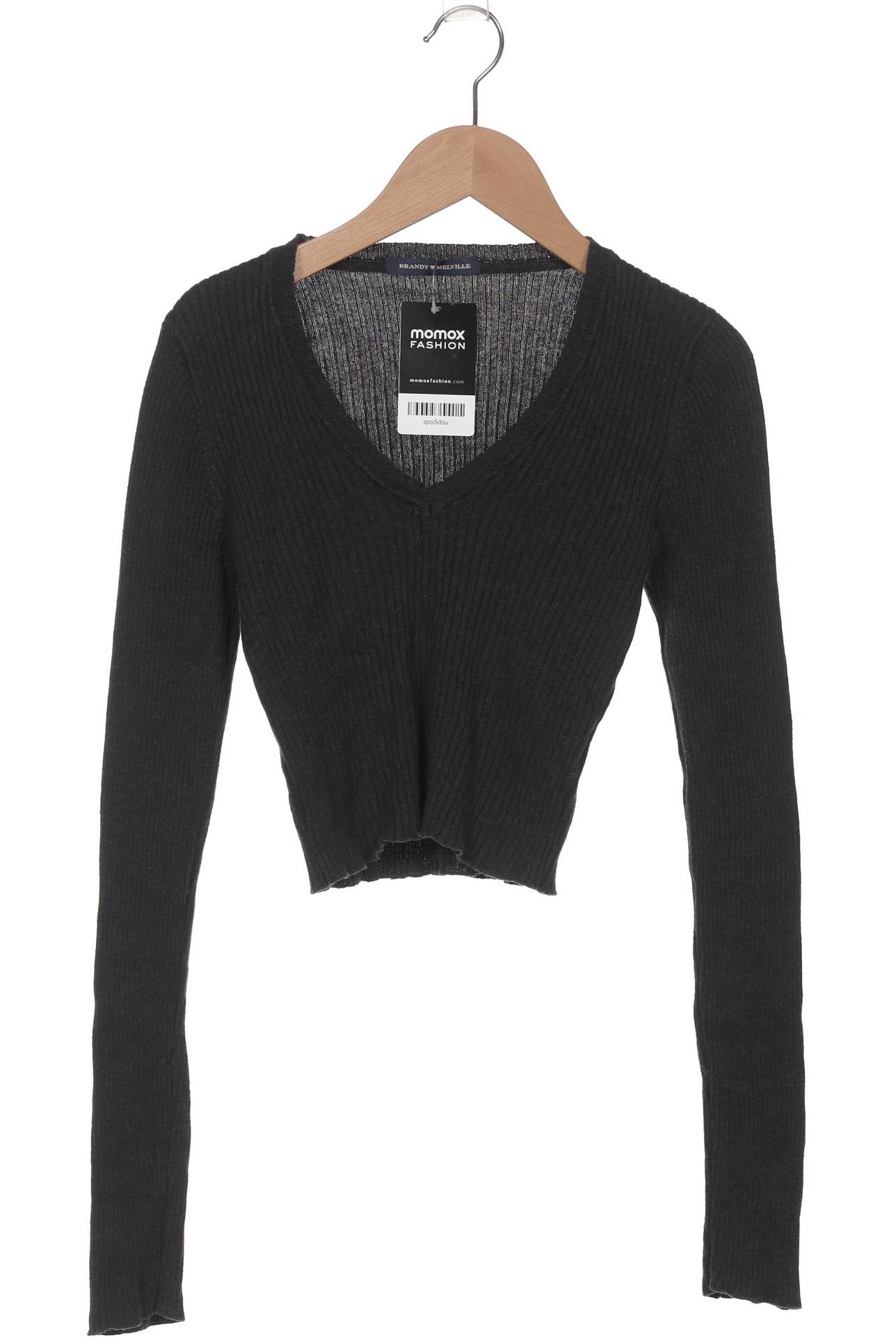 

Brandy Melville Damen Langarmshirt, grau, Gr. 30