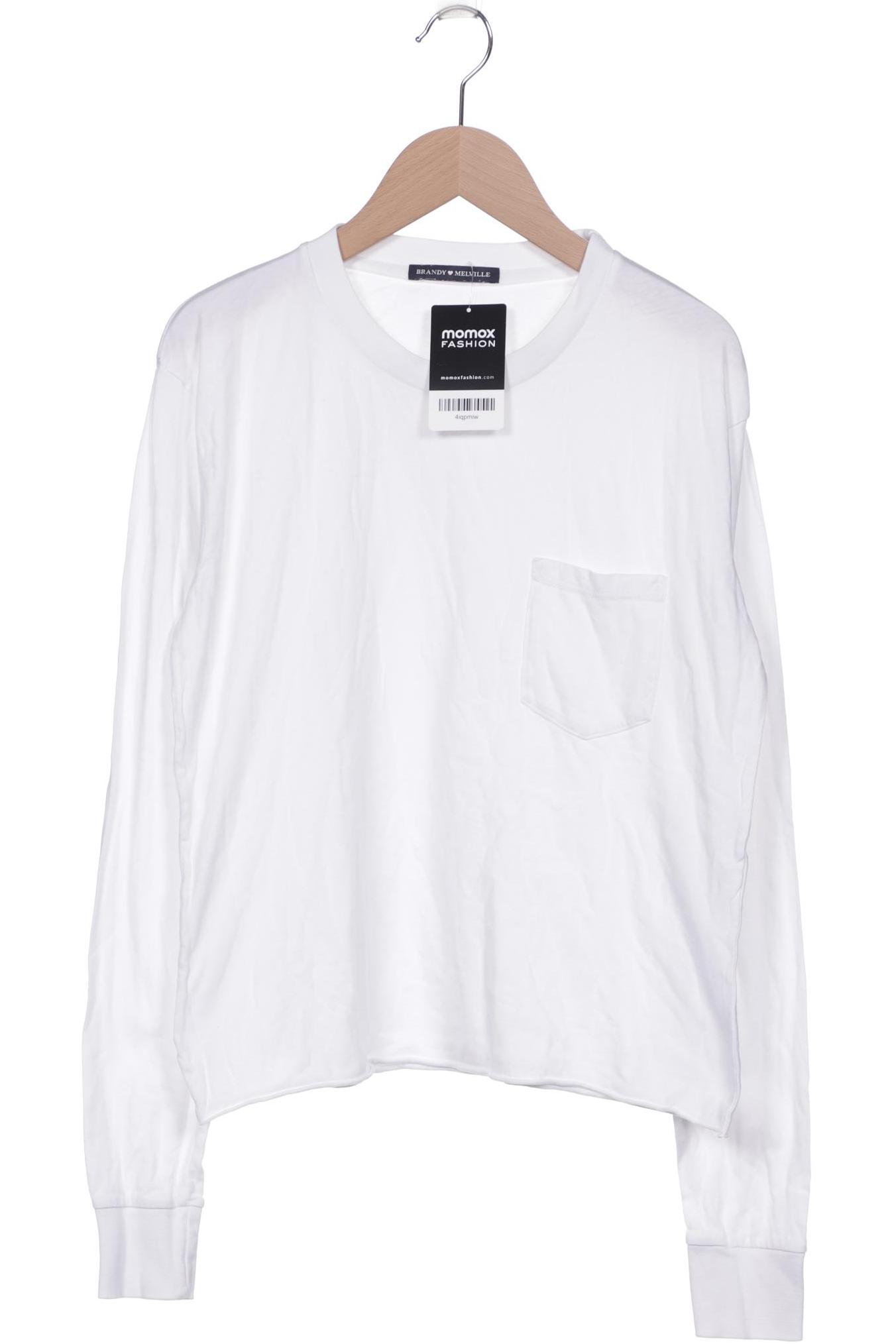 

Brandy Melville Damen Langarmshirt, weiß