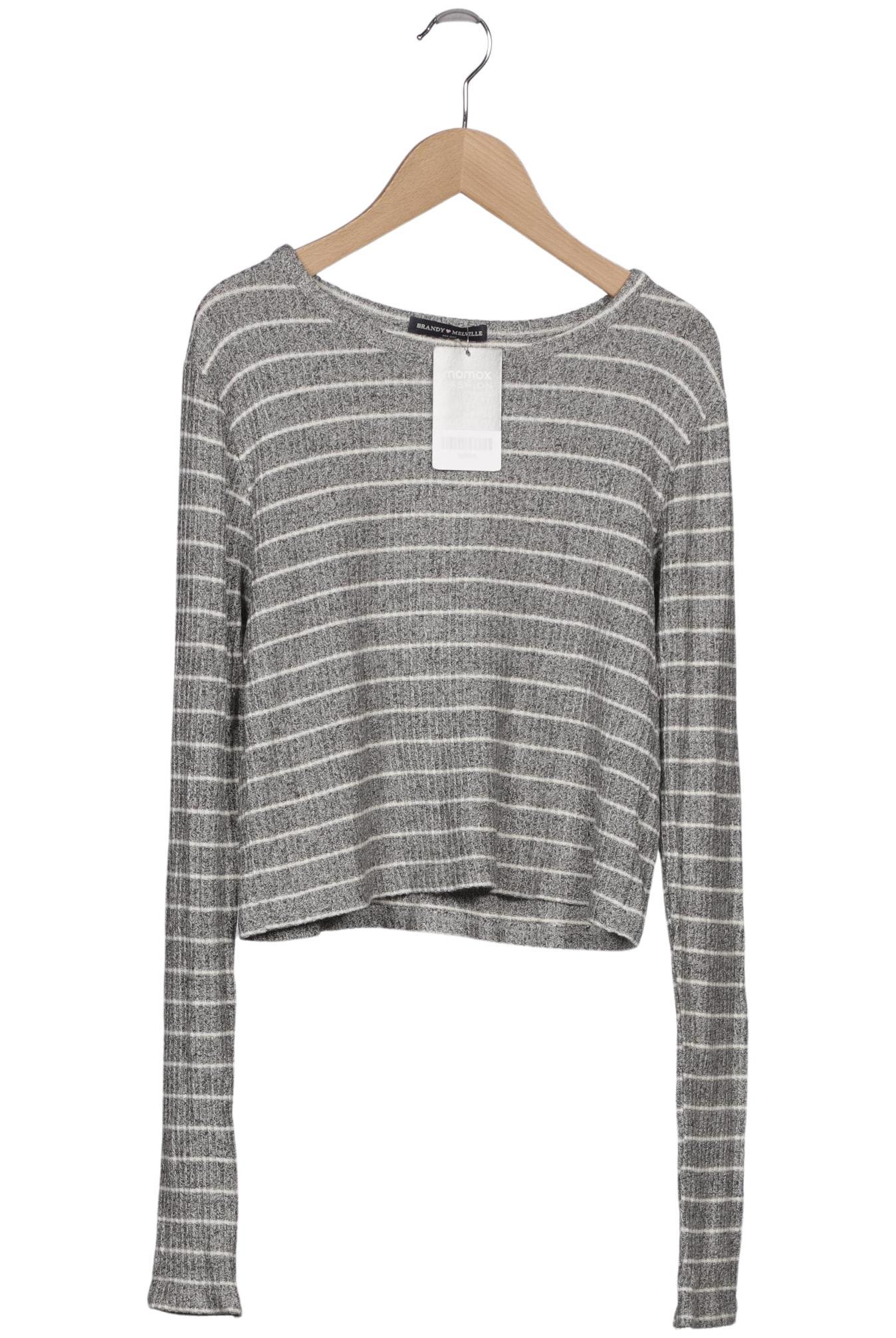 

Brandy Melville Damen Langarmshirt, grau, Gr. uni