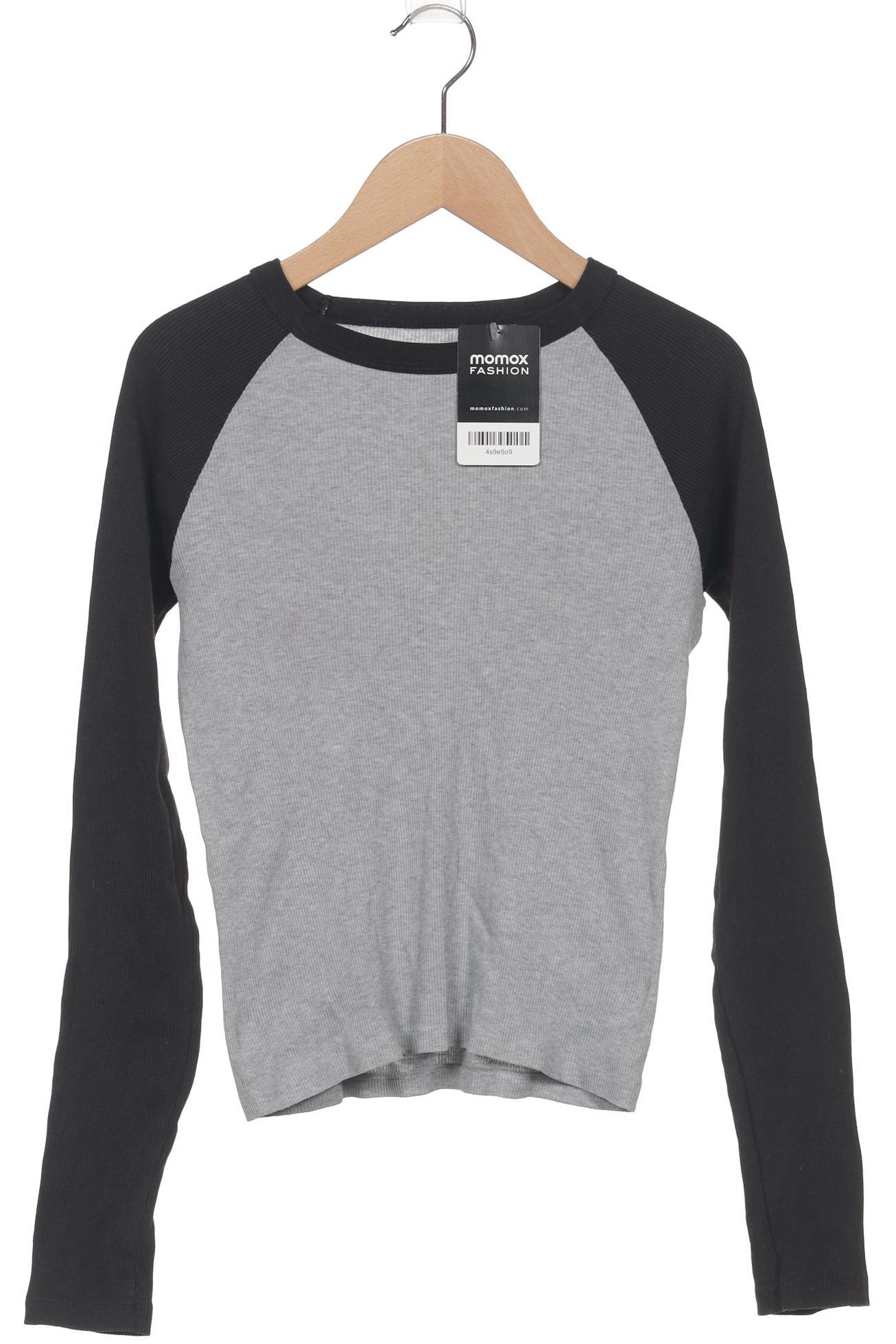 

Brandy Melville Damen Langarmshirt, grau, Gr. 36