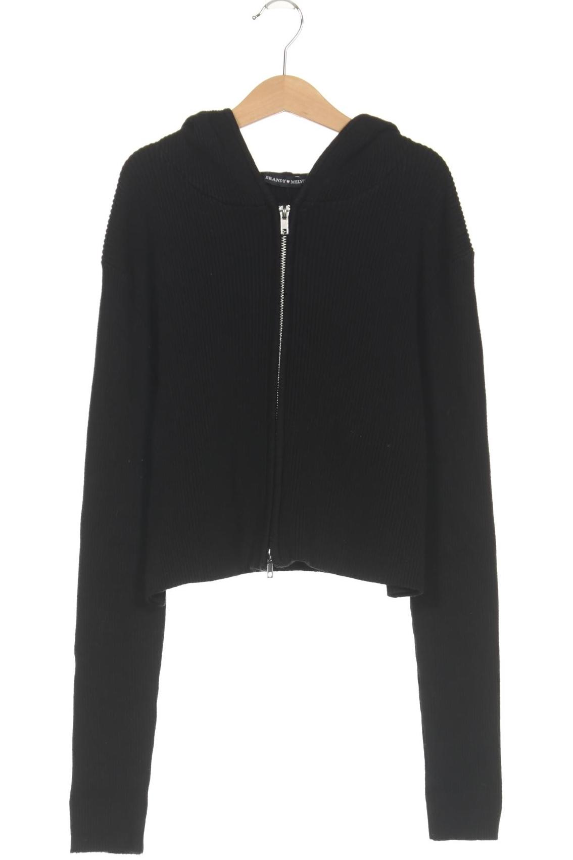 

Brandy Melville Damen Kapuzenpullover, schwarz, Gr. 36