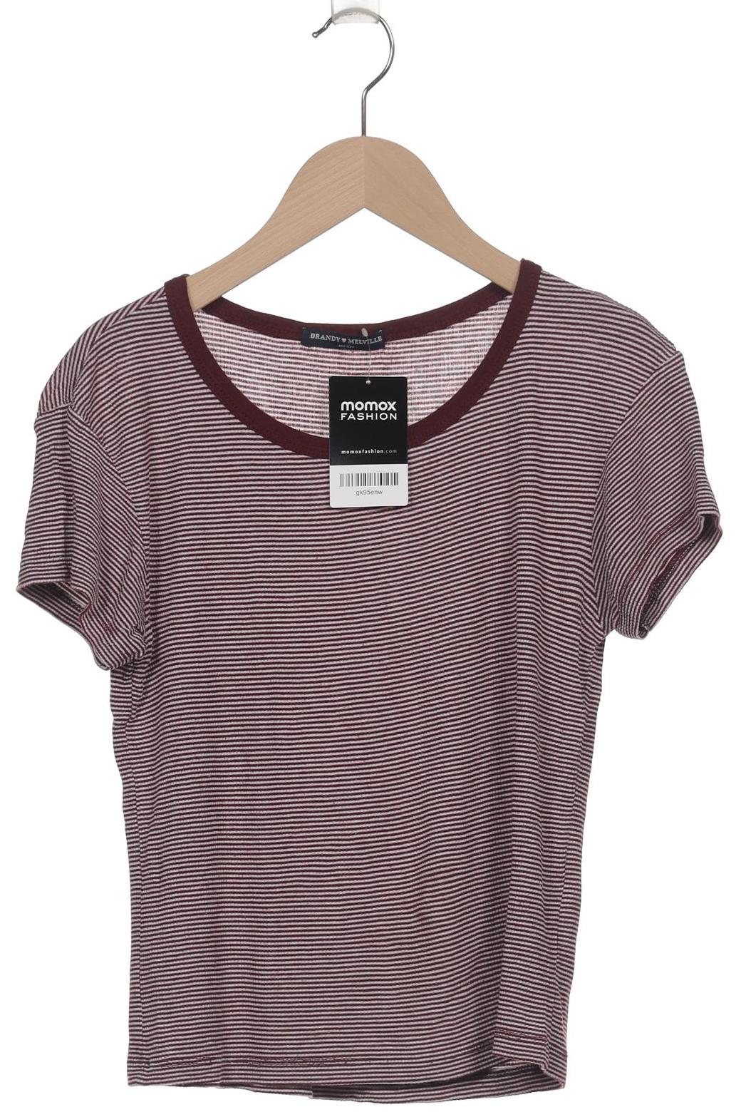 

Brandy Melville Damen T-Shirt, bordeaux, Gr. 36