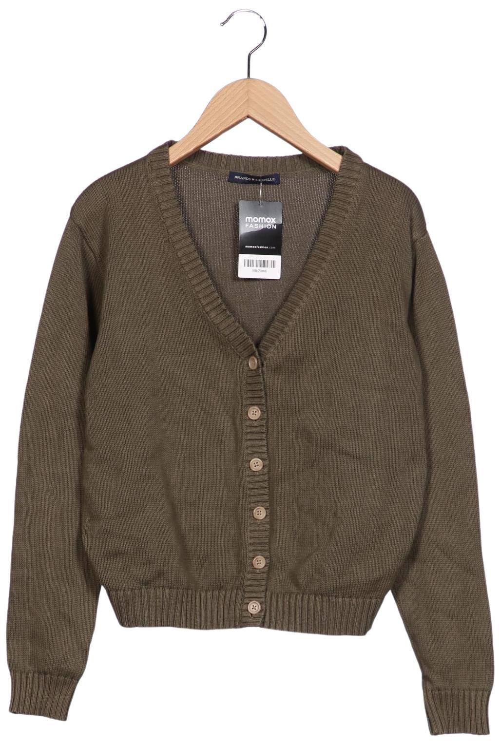 

Brandy Melville Damen Strickjacke, grün, Gr. 38