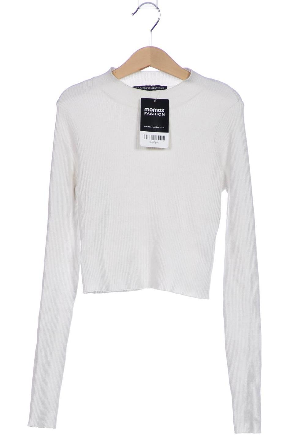 

Brandy Melville Damen Pullover, weiß, Gr. 36