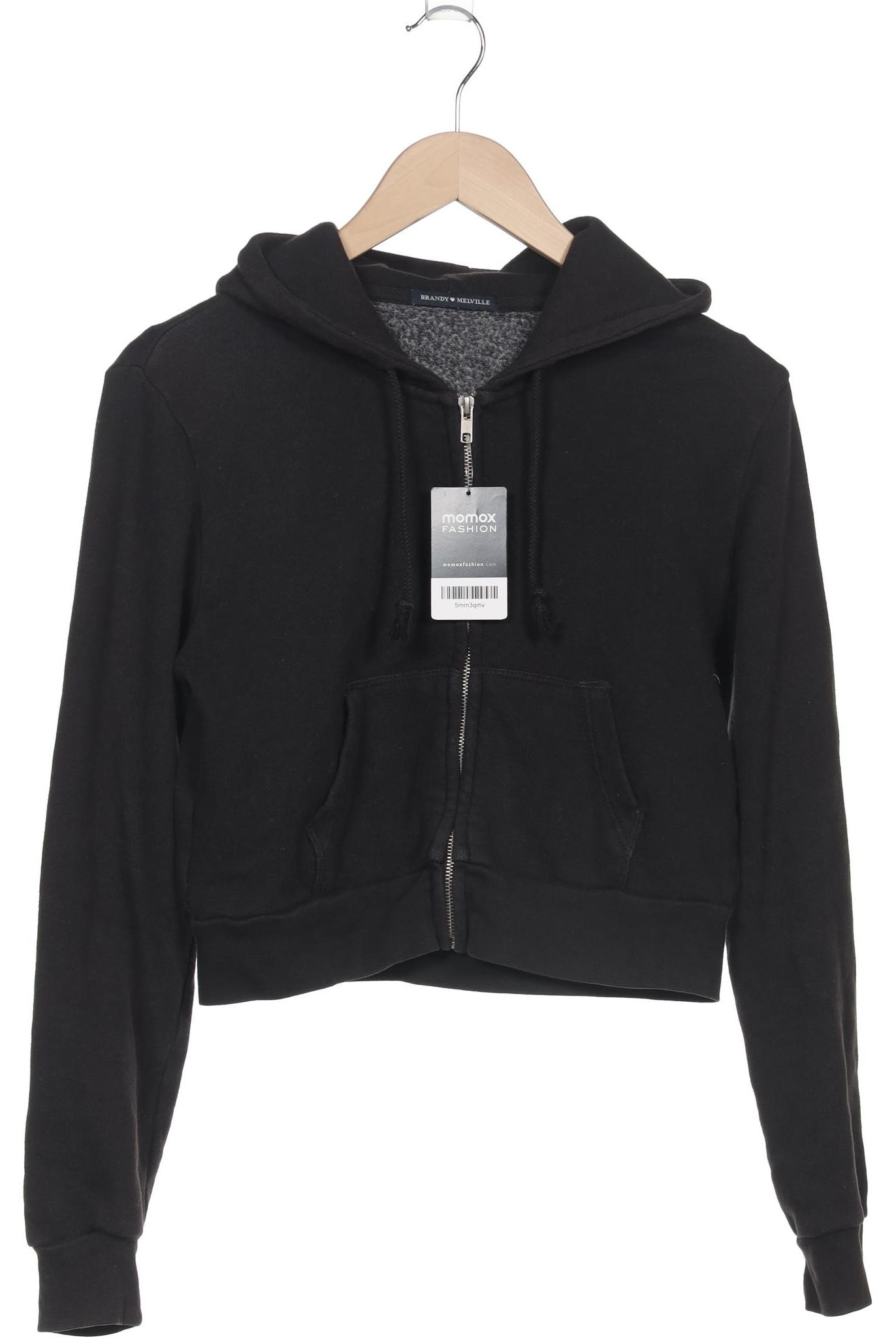 

Brandy Melville Damen Kapuzenpullover, schwarz, Gr. 38