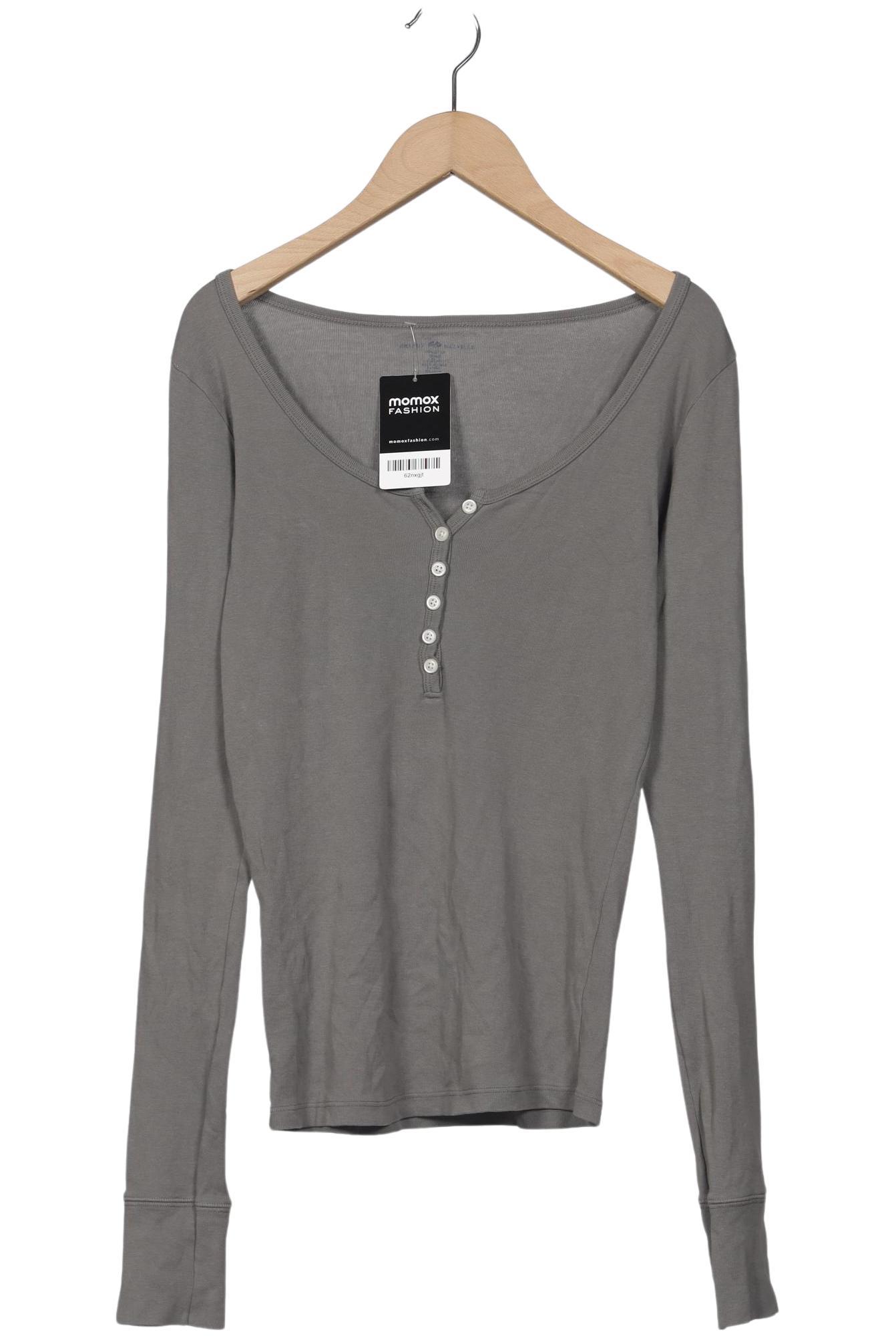 

Brandy Melville Damen Langarmshirt, grau, Gr. 32