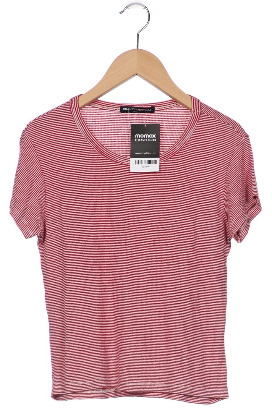 

Brandy Melville Damen T-Shirt, rot, Gr. uni