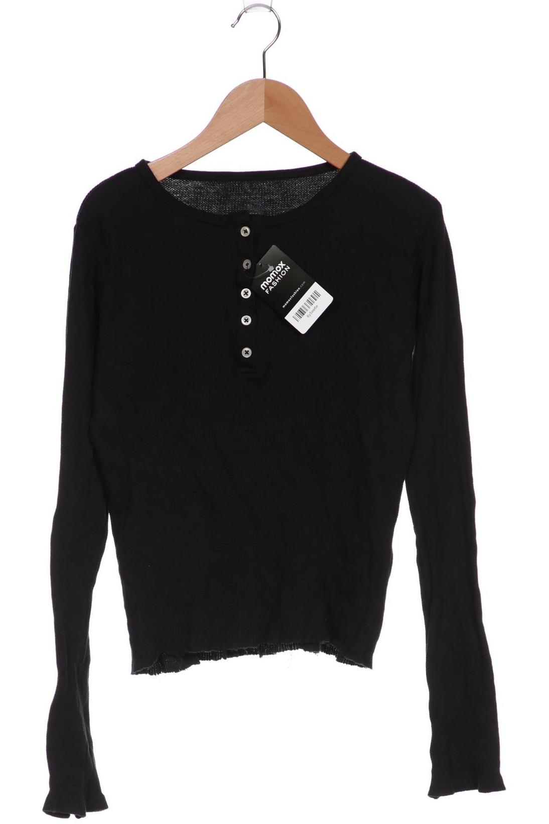 

Brandy Melville Damen Langarmshirt, schwarz, Gr. 34