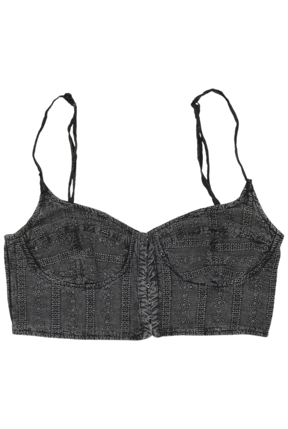 

Brandy Melville Damen Top, grau, Gr. 36