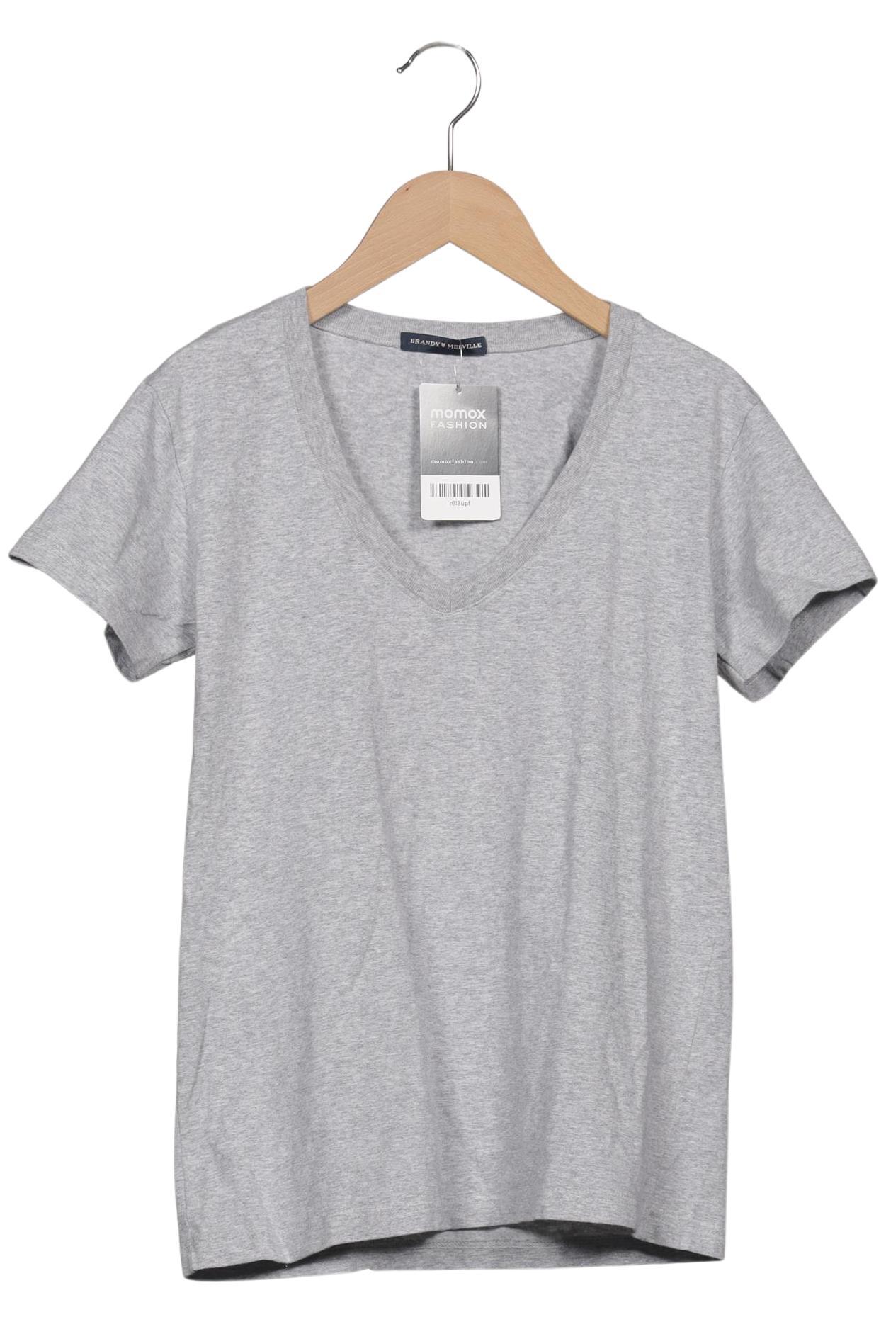 

Brandy Melville Damen T-Shirt, grau, Gr. 38
