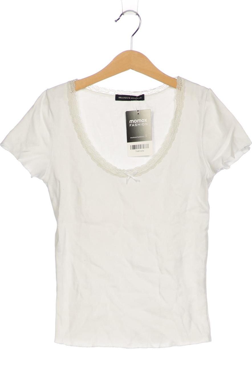 

Brandy Melville Damen T-Shirt, weiß, Gr. 36